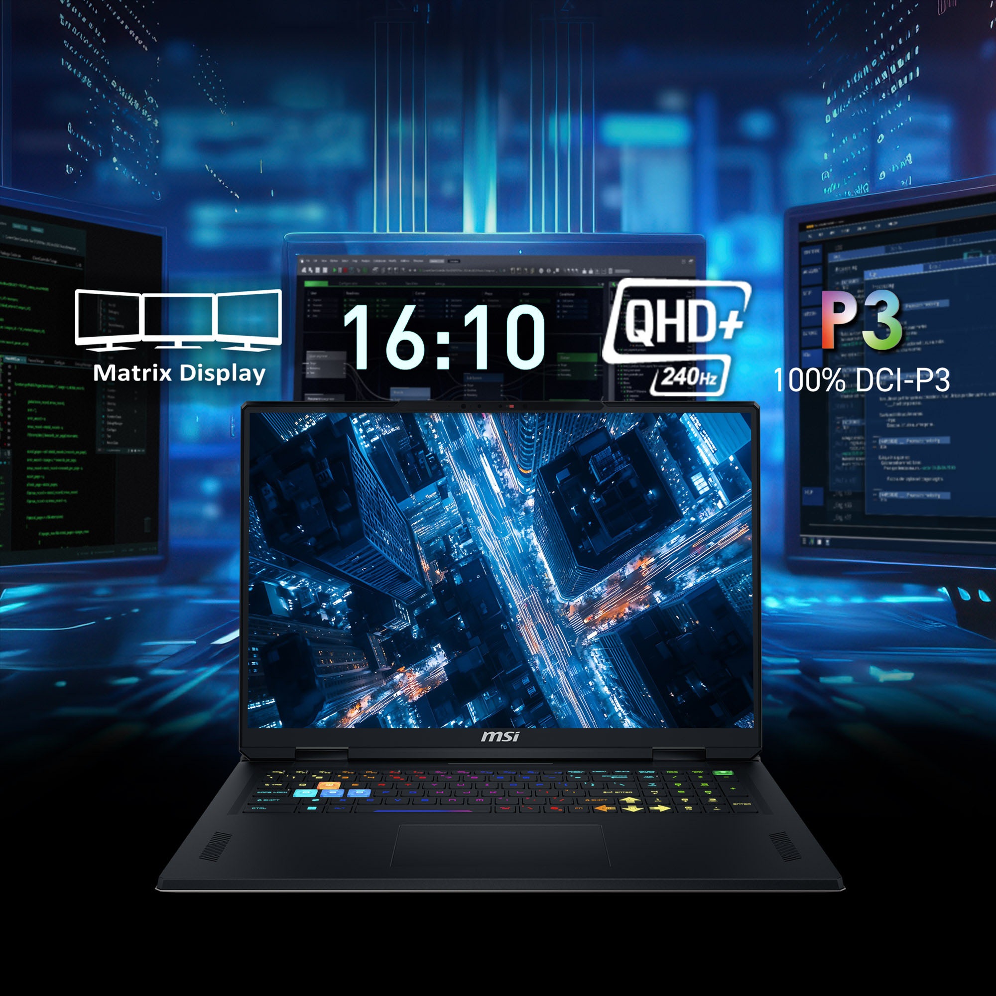 MSI Gaming-Notebook »Vector 18 HX AI A2XWJG-657« 45,8 cm / 18 ″ Intel Core Ultra 9 GeForce RTX 5090 2.000 GB SSD