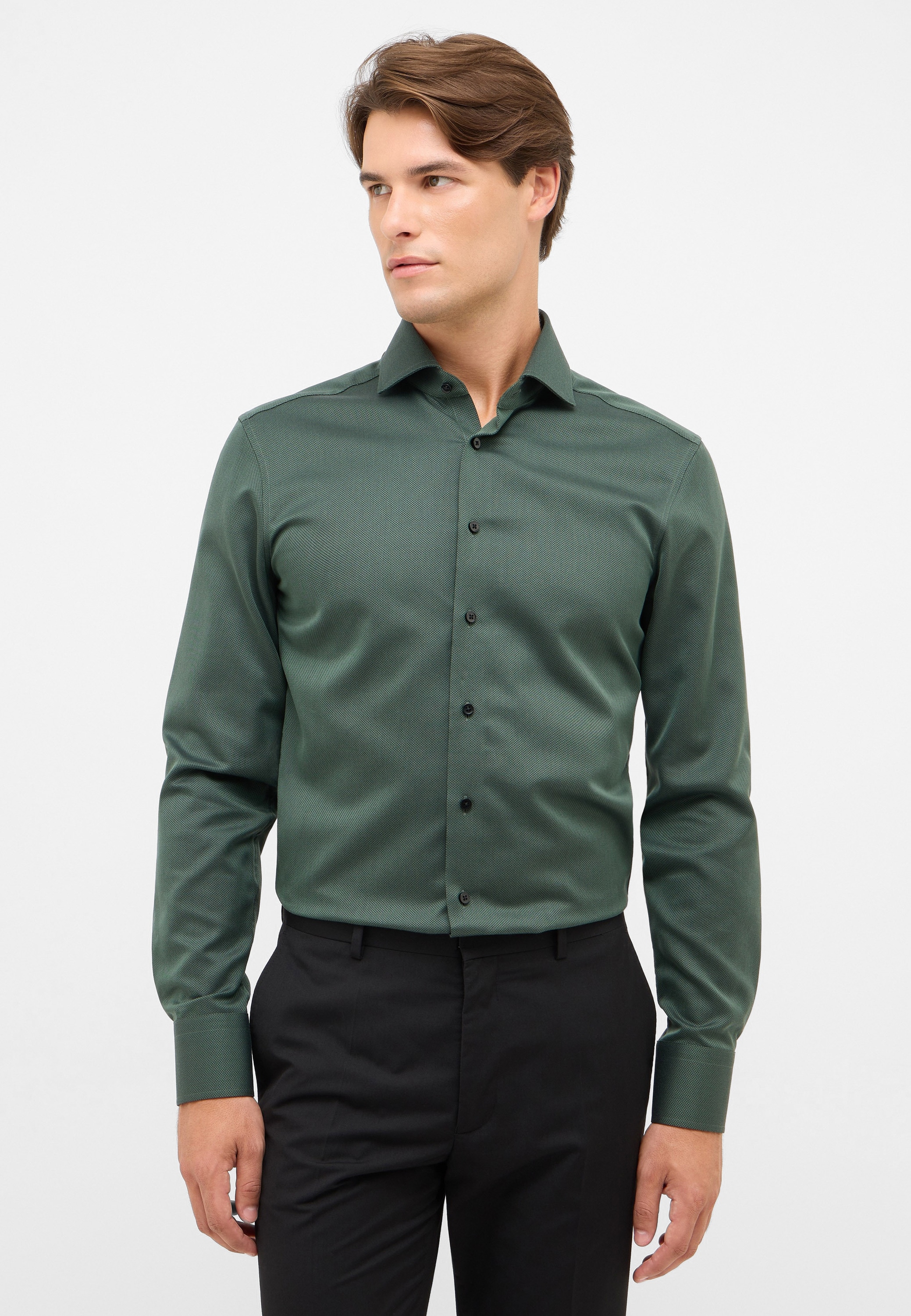 Eterna Langarmhemd "SLIM FIT" NON IRON (bügelfrei) günstig online kaufen