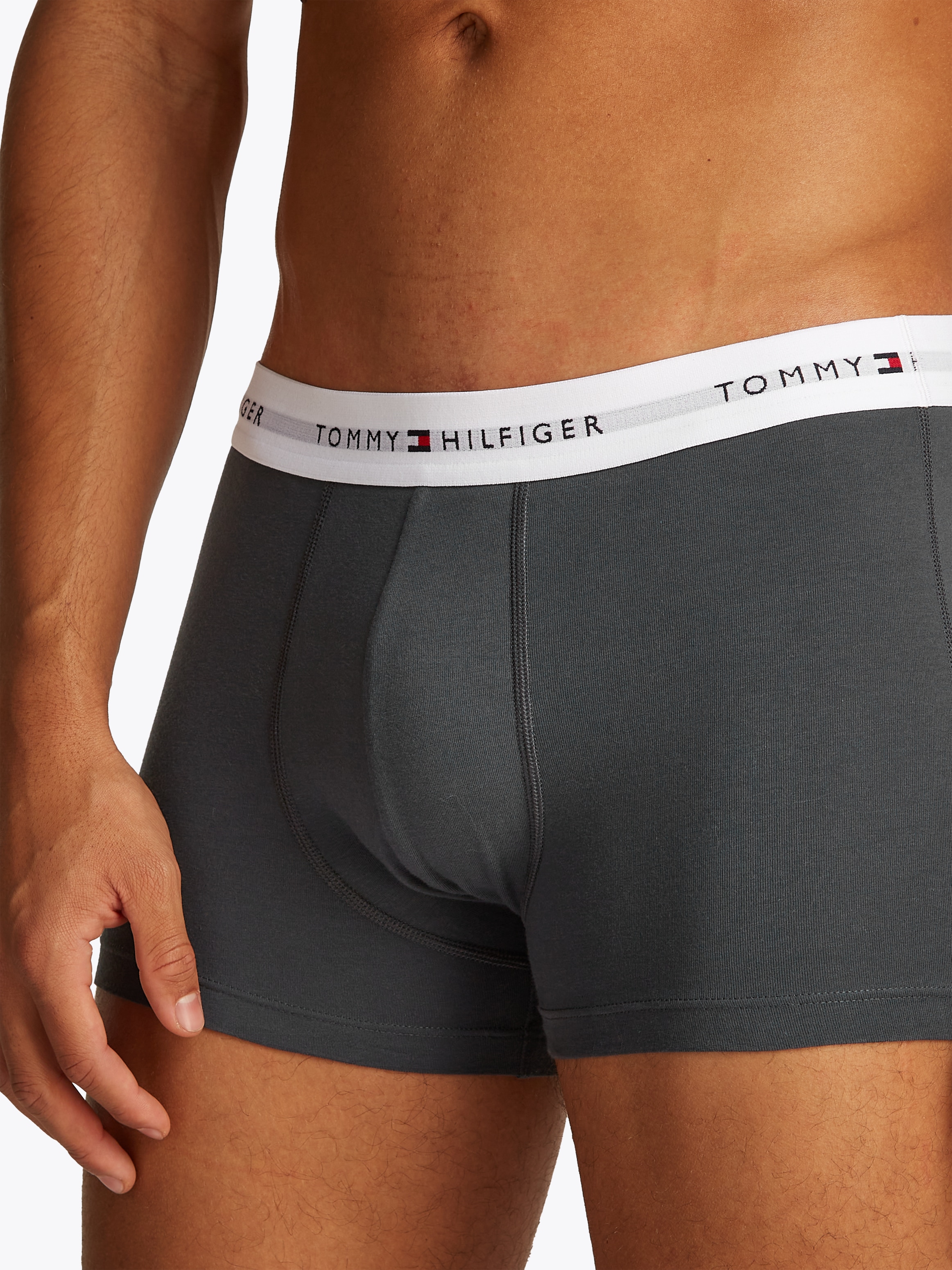 Tommy Hilfiger Underwear Boxer »TRUNK 5 PACK«, (5 St.), mit Logobund