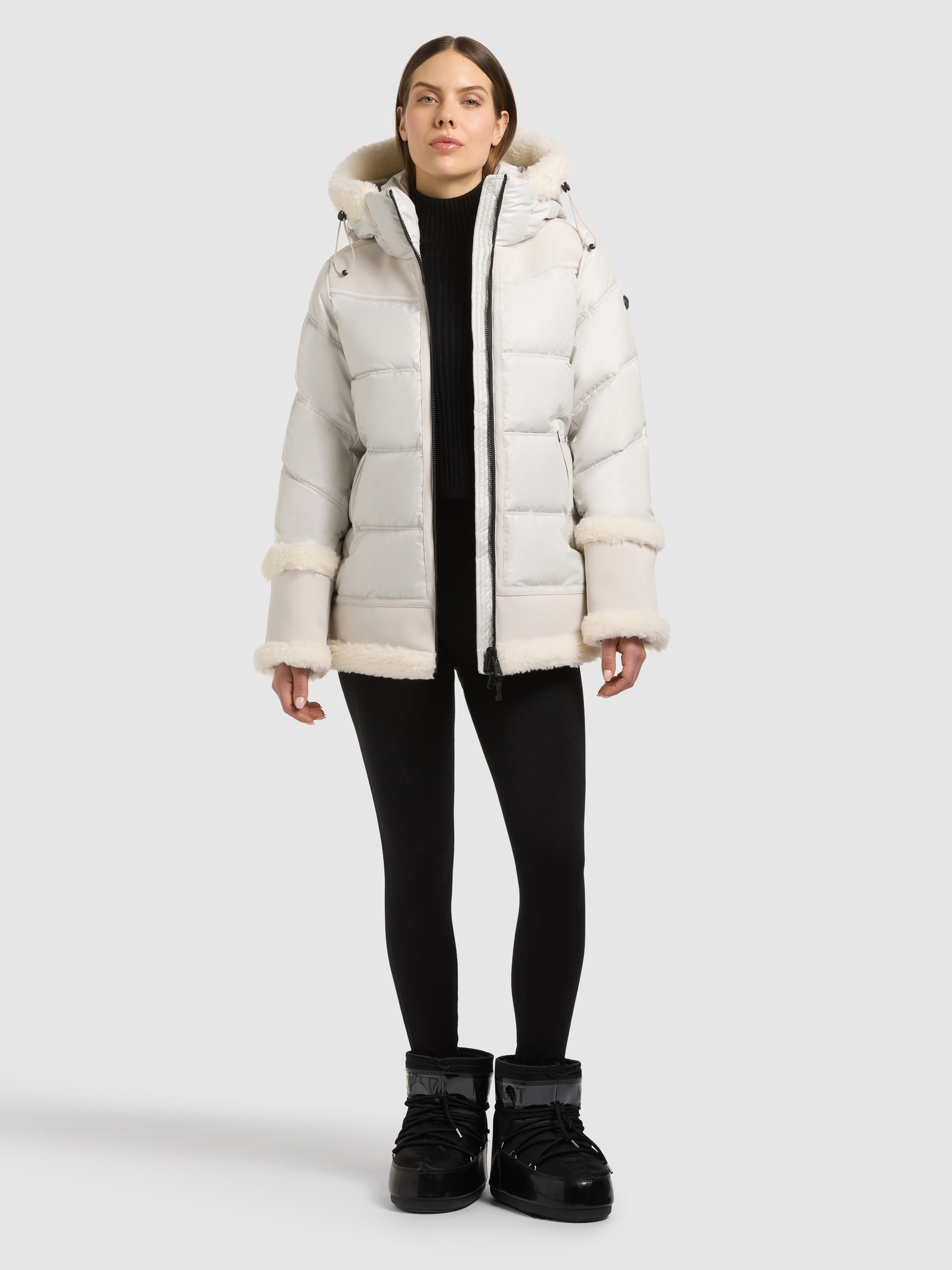khujo Steppjacke »DOTTIE« mit Kapuze