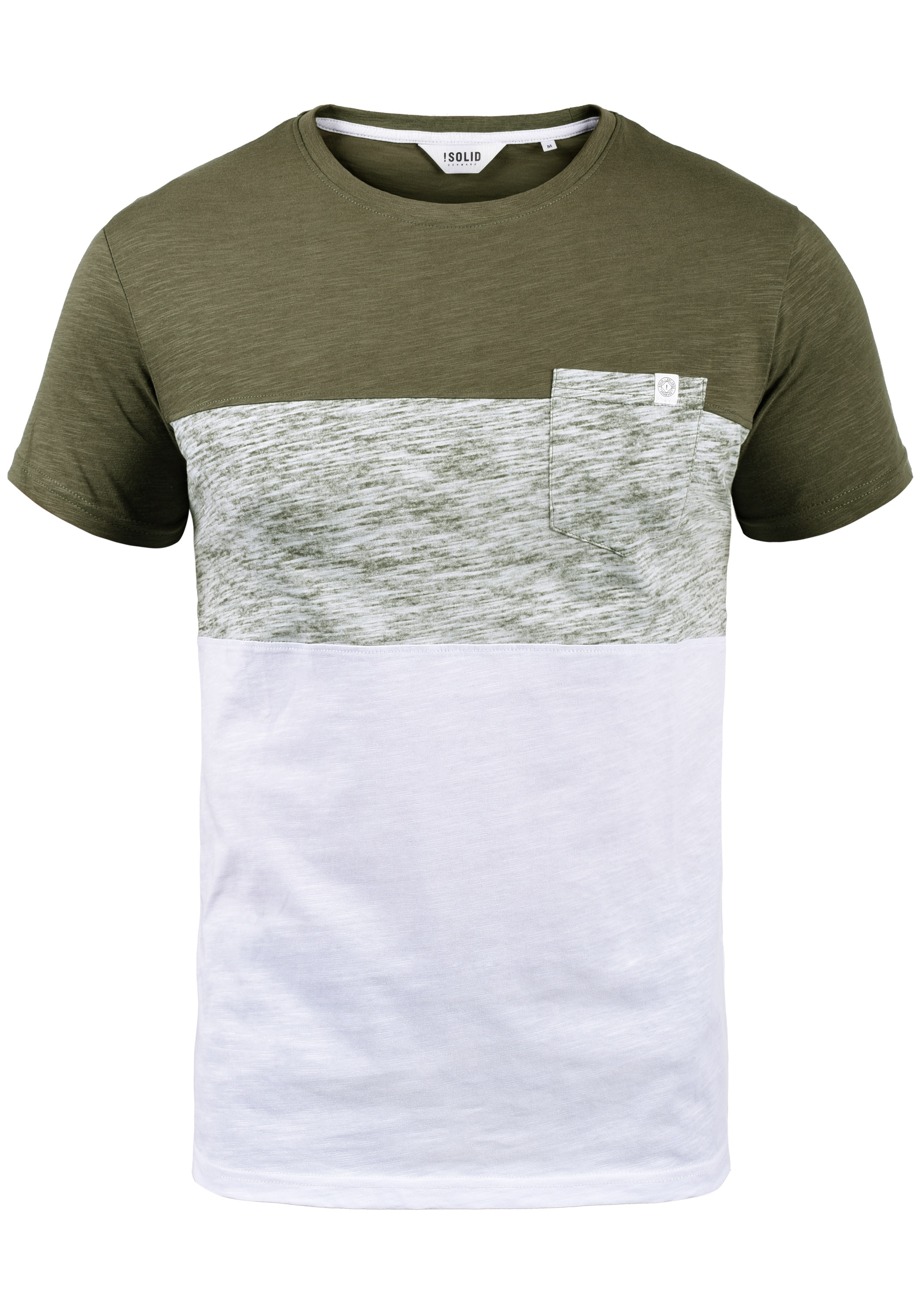 !Solid Rundhalsshirt SDSinor T-Shirt mit Color Block günstig online kaufen