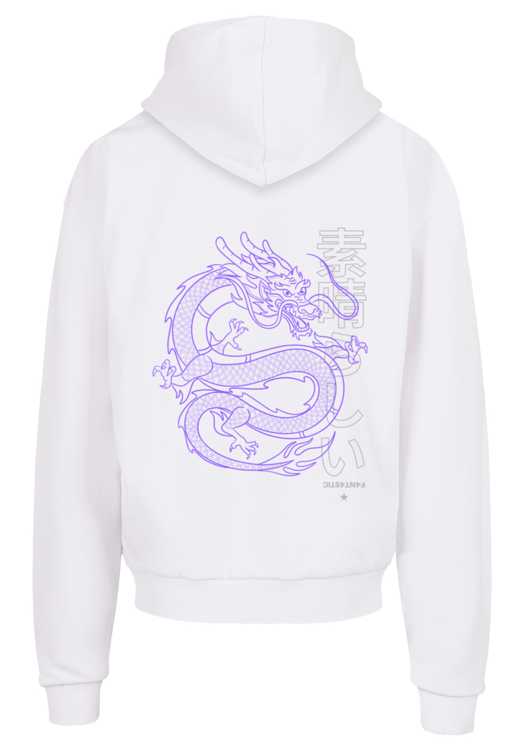 F4NT4STIC Kapuzenpullover »Drache Japan«, Print