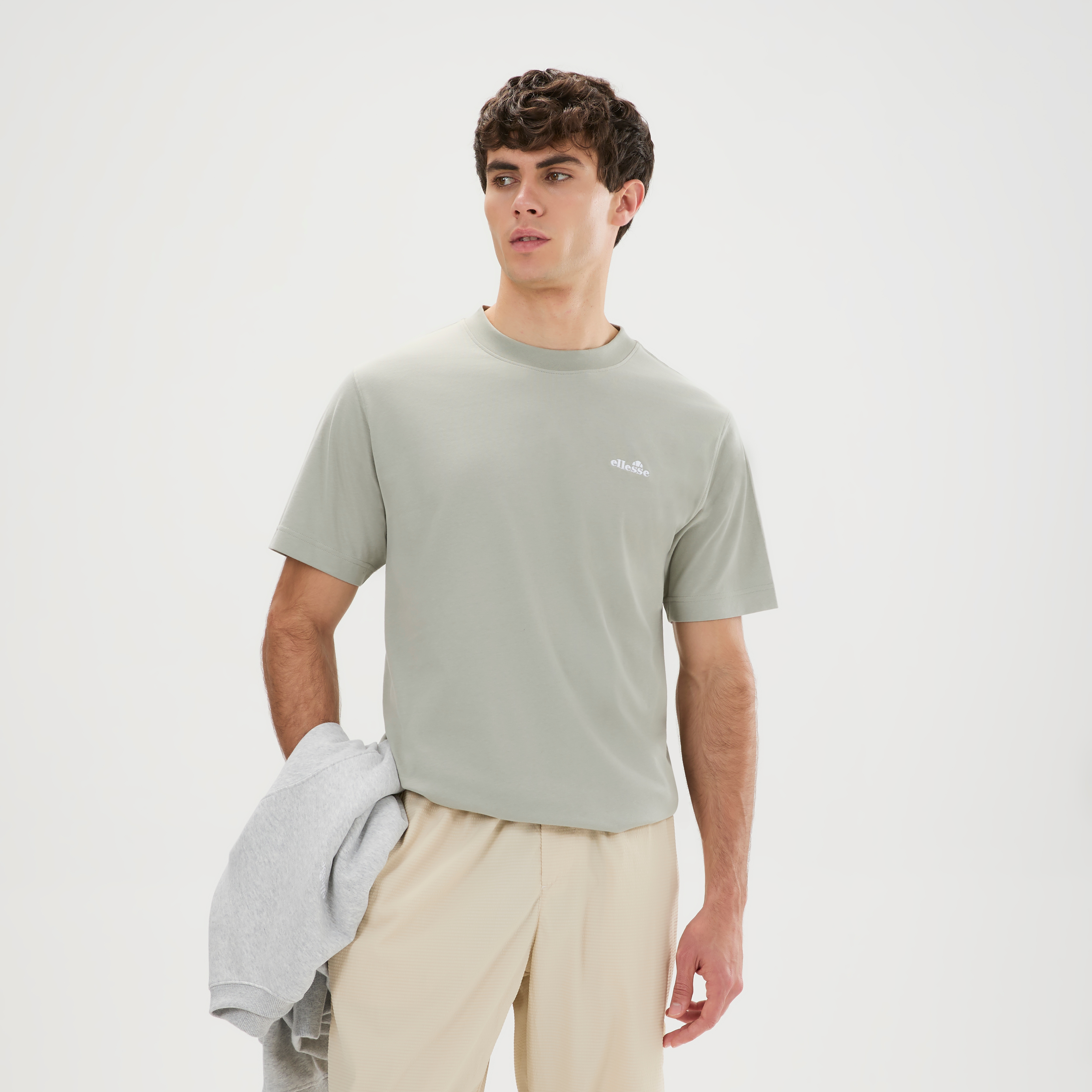 Ellesse T-Shirt "ACCIANO T-SHIRT" Kurzarm, mit Rundhalsausschnitt, ohne Verschluss, aus Baumwolle