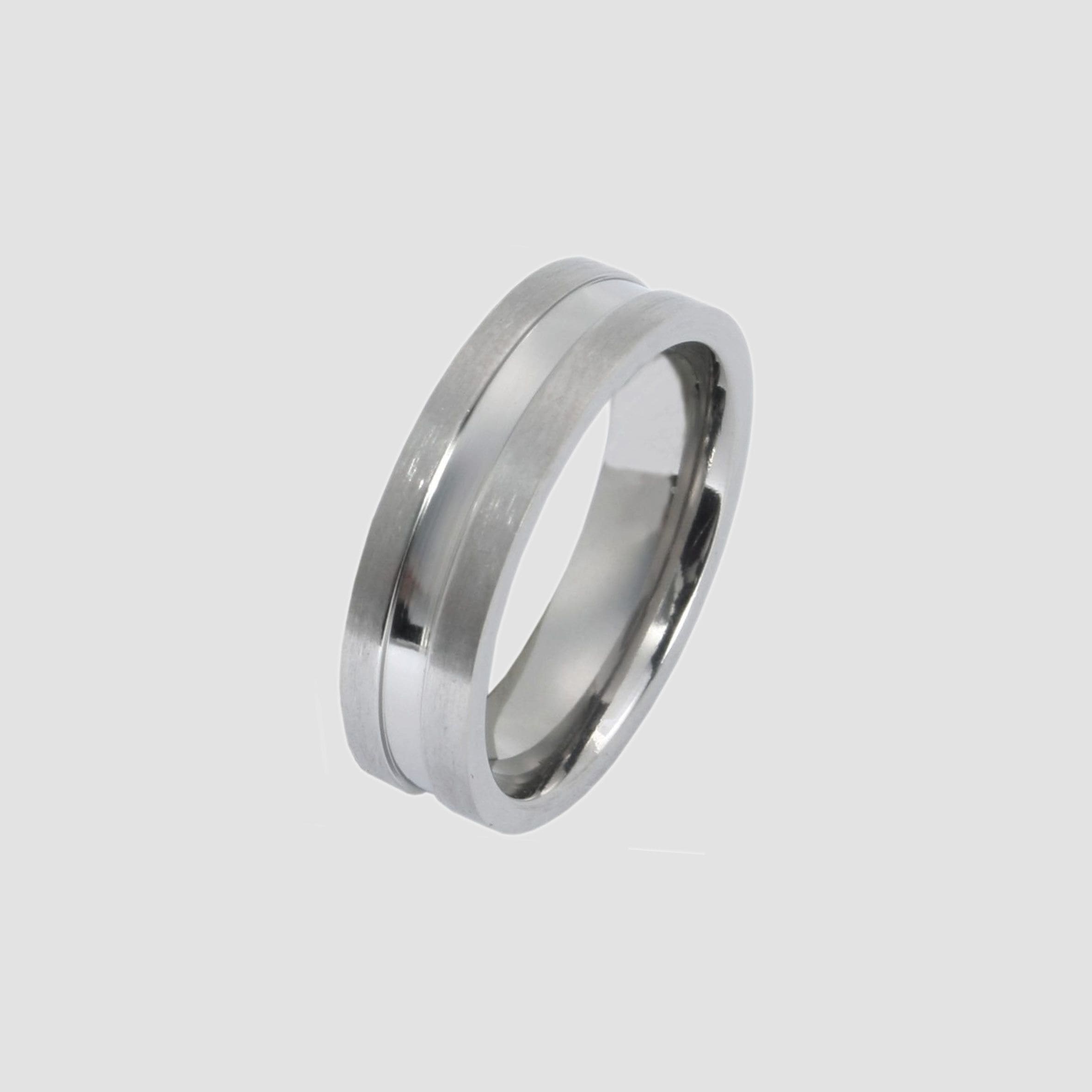 Adelia´s Fingerring »Unisex Ring aus Titan«