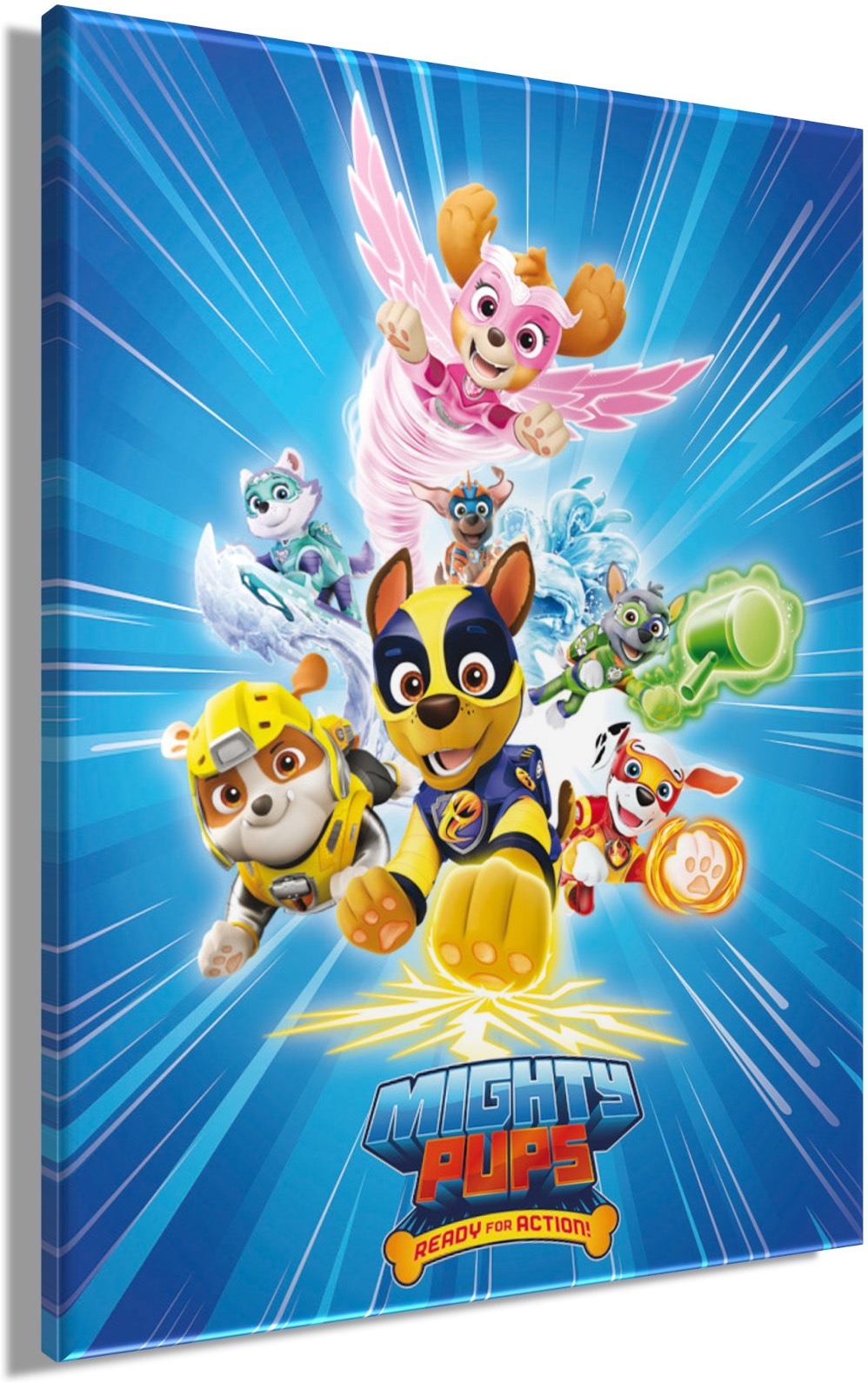 Bönninghoff Leinwandbild »Wandbild MIGHTY PUPS PAW PATROL 46x61 cm – Leinwandbild Keilrahmen« Hunde | Paw Patrol | Serien | Tiere 1 Stk. tlg. auf Keilrahmen gespannt