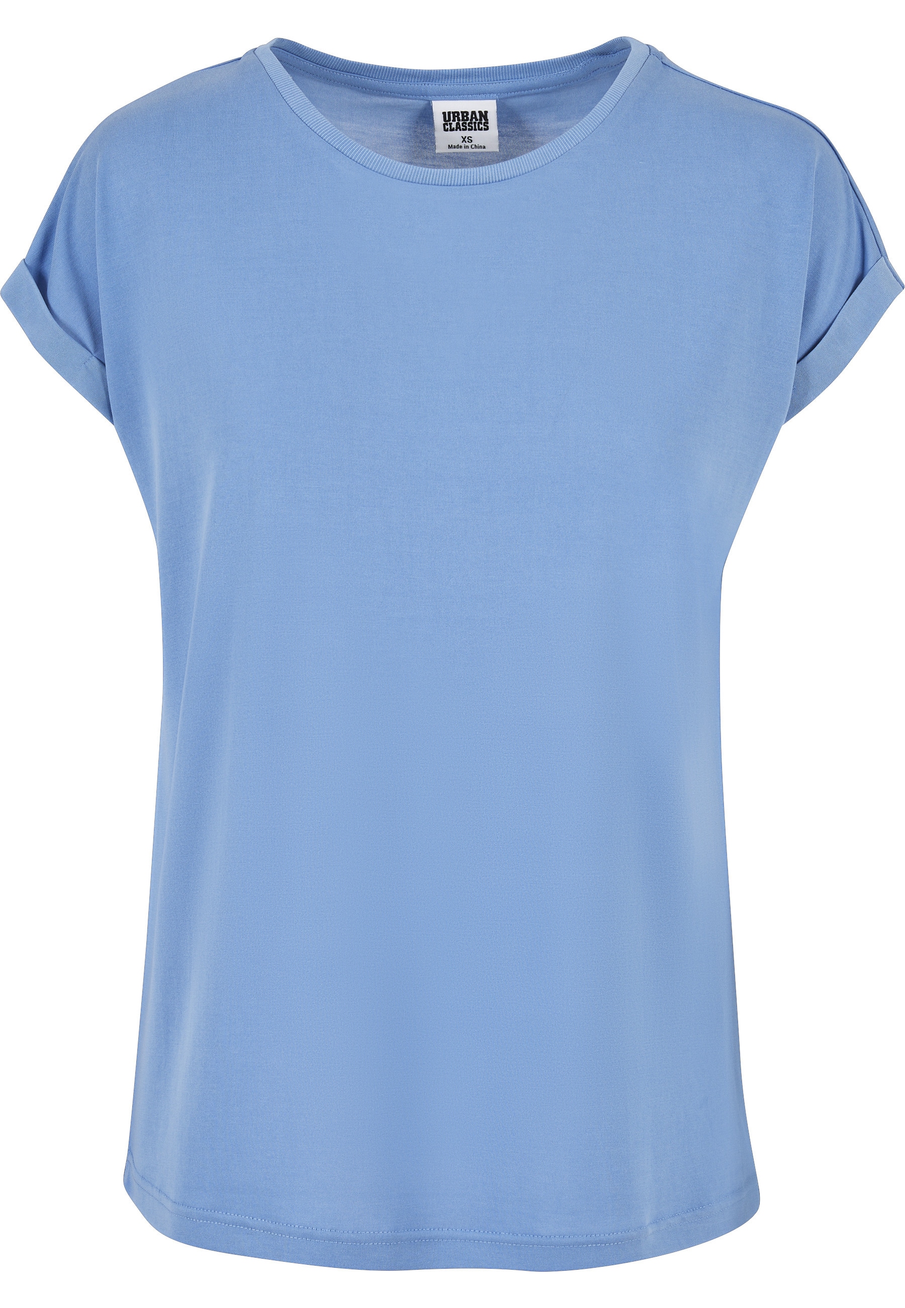 URBAN CLASSICS Kurzarmshirt "Urban Classics Damen Ladies Modal Extended Sho günstig online kaufen