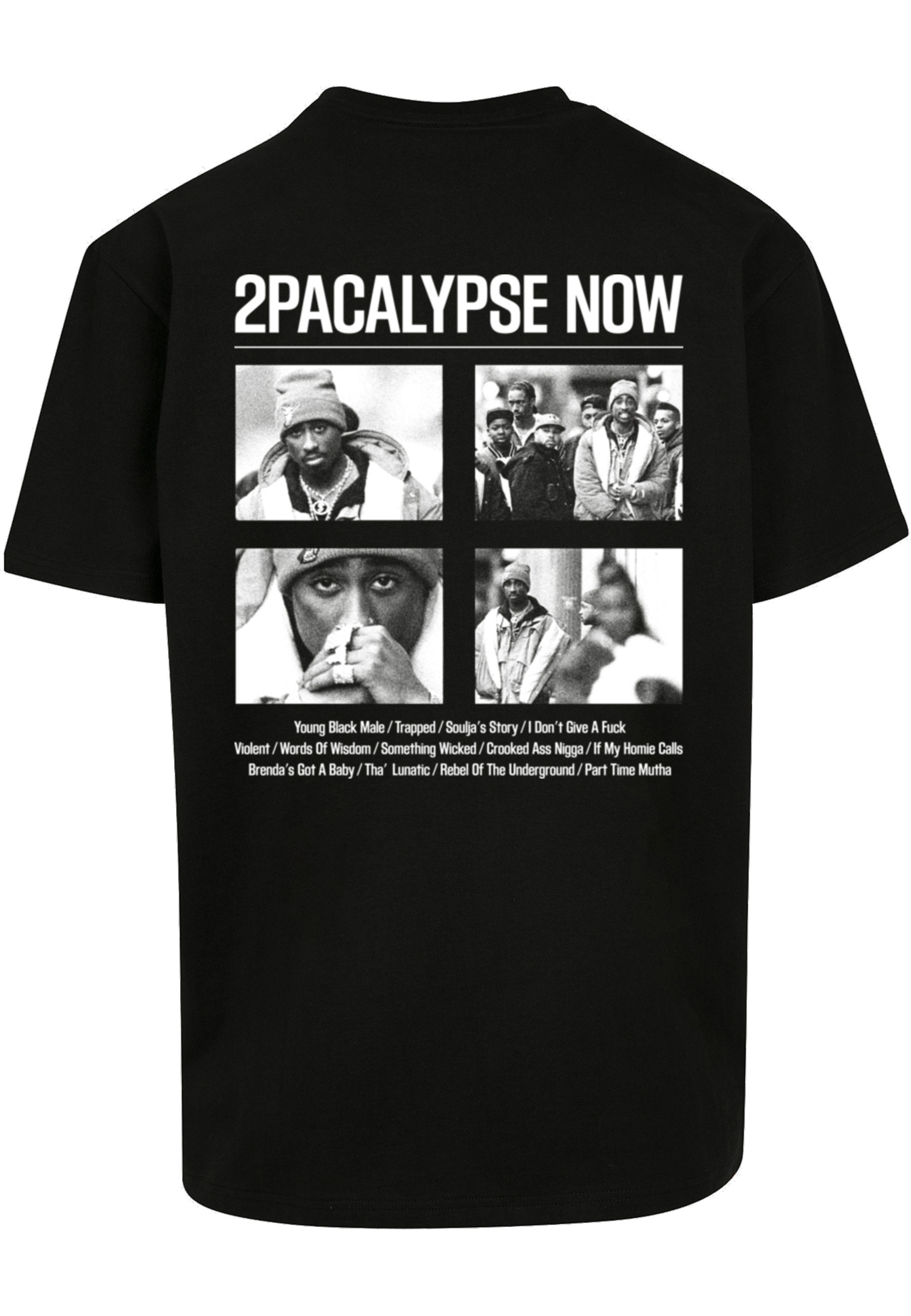 Merchcode T-Shirt »Merchcode Herren 2Pac - 2Pacalypse Now Oversize Tee« 1 Stk.