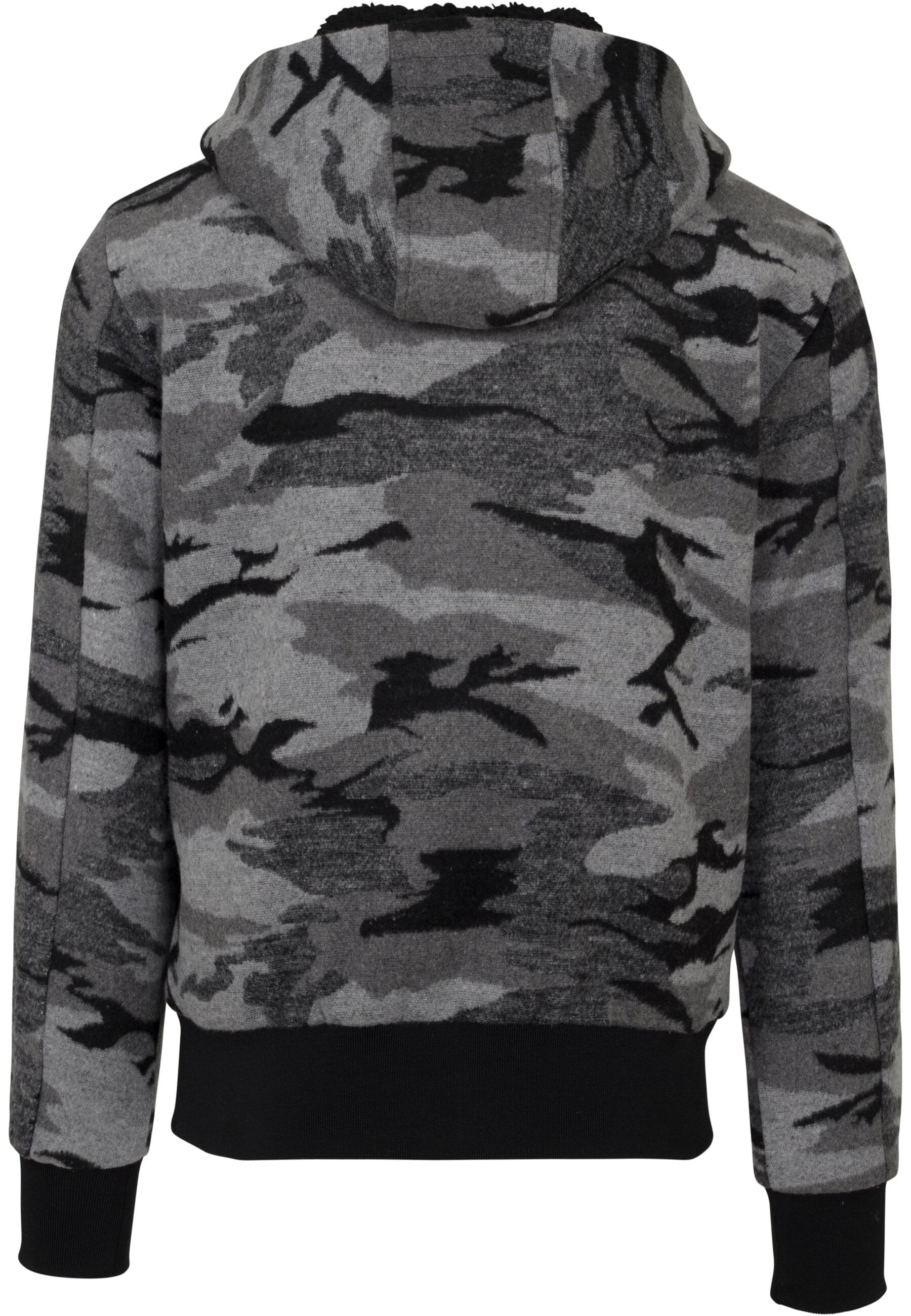 URBAN CLASSICS Winterjacke "Urban Classics Herren Camo Zip Jacket" 1 Stk. t günstig online kaufen