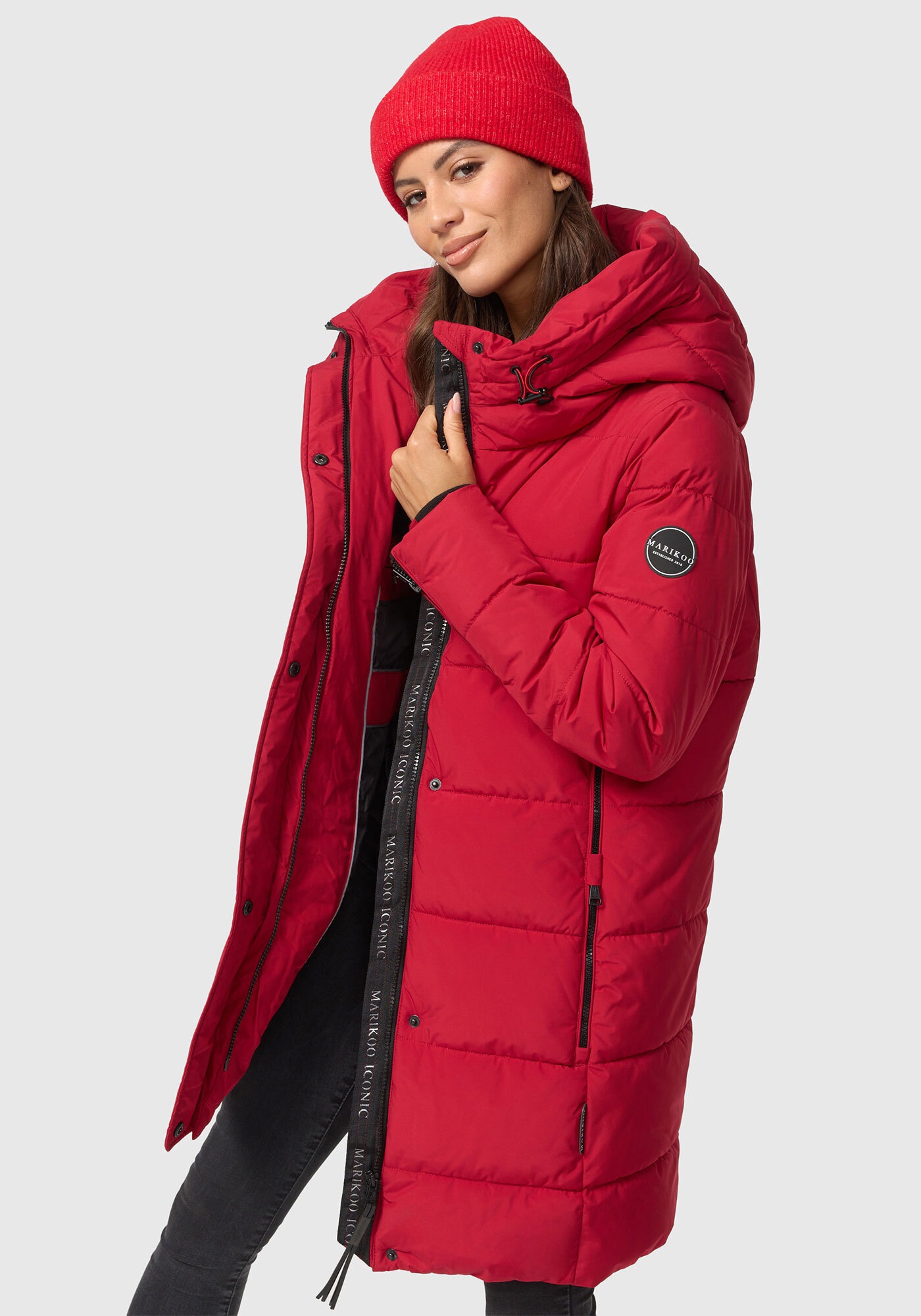 Marikoo Winterjacke »Karumikoo XVI«, mit großer Kapuze