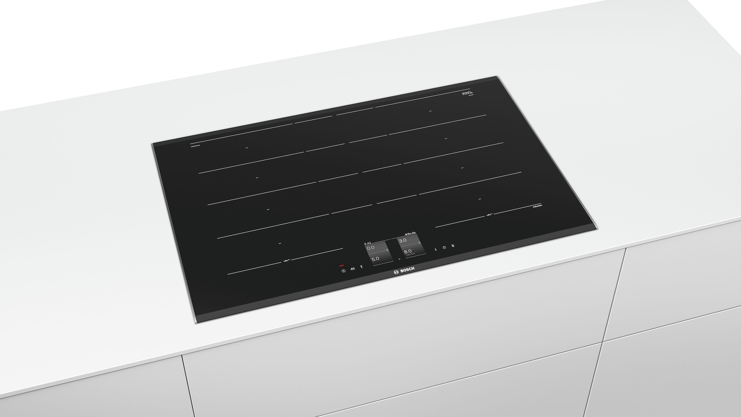 BOSCH Flex-Induktions-Kochfeld von SCHOTT CERAN®, PXY875KW1E, mit PerfectFry -Bratsensor | BAUR