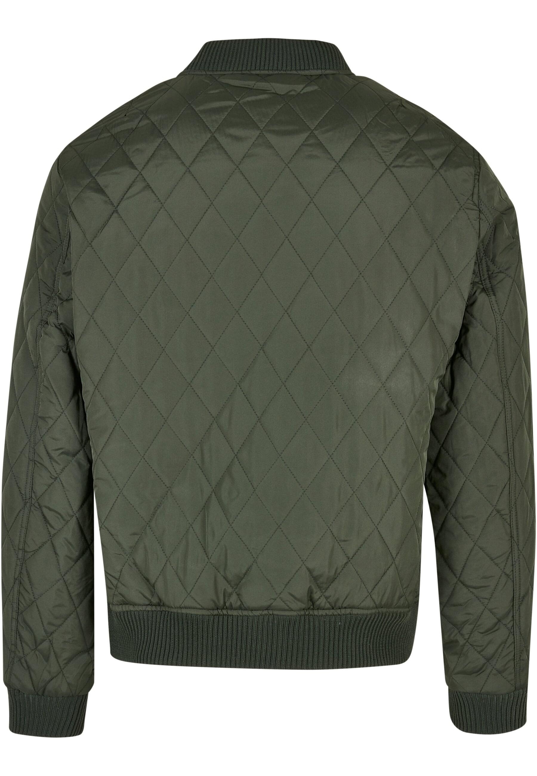 URBAN CLASSICS Allwetterjacke »Urban Classics Herren Diamond Quilt Nylon Jacket«, (1 St.), ohne Kapuze