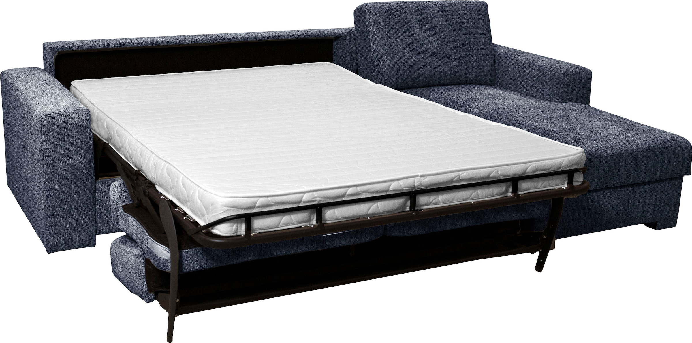 Home affaire Ecksofa Roma "L" Dauerschlaffunktion, mit Unterfederung, Matratzenhöhe 14cm, Liegemaße ca 163x198 cm, L-Form