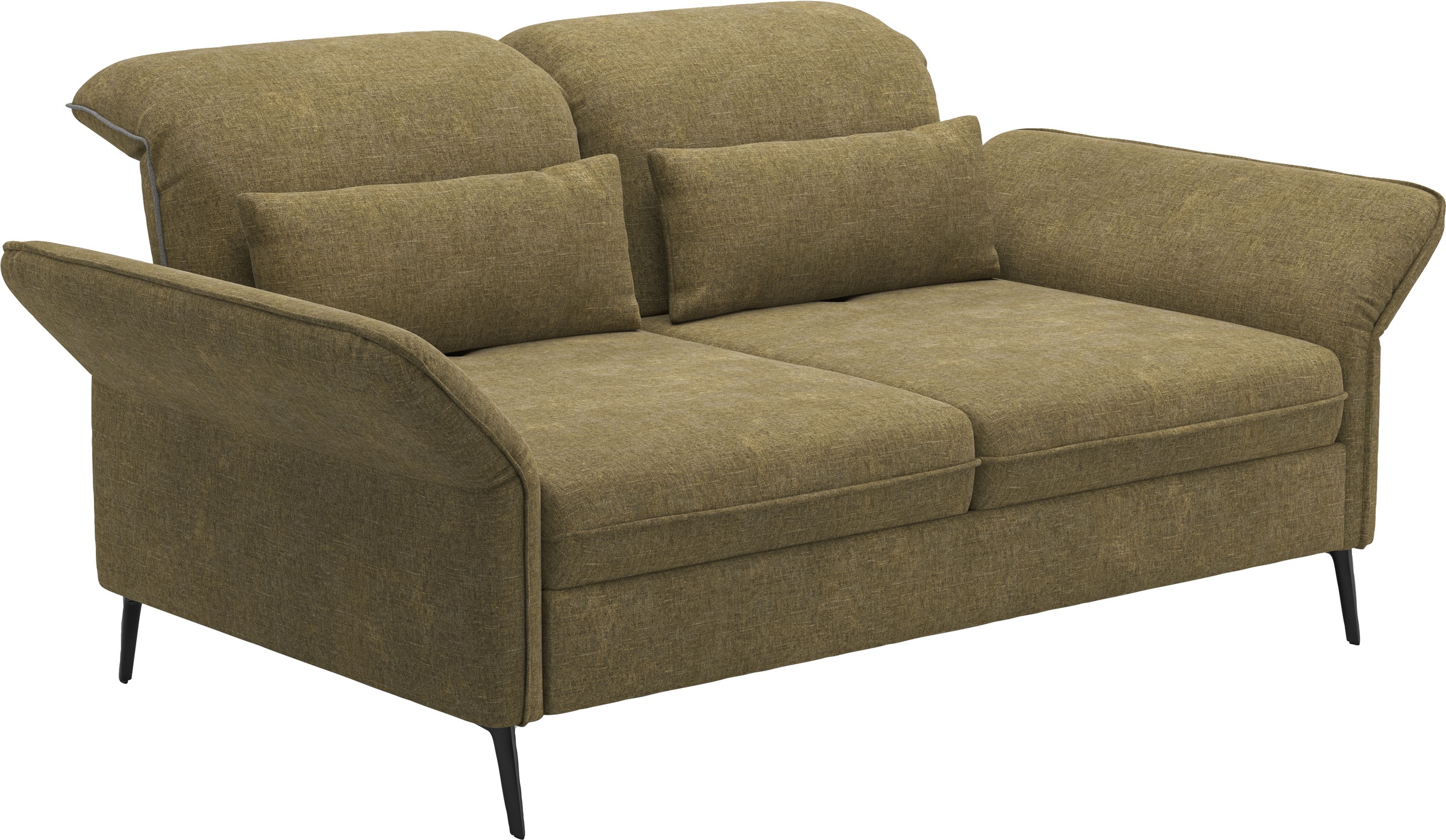 Thumbnail - sit&more 3-Sitzer "Emely, inkl. Sitztiefenverstellung" wahlweise mit Bettfunktion, Kopf- & Armteilverstellung