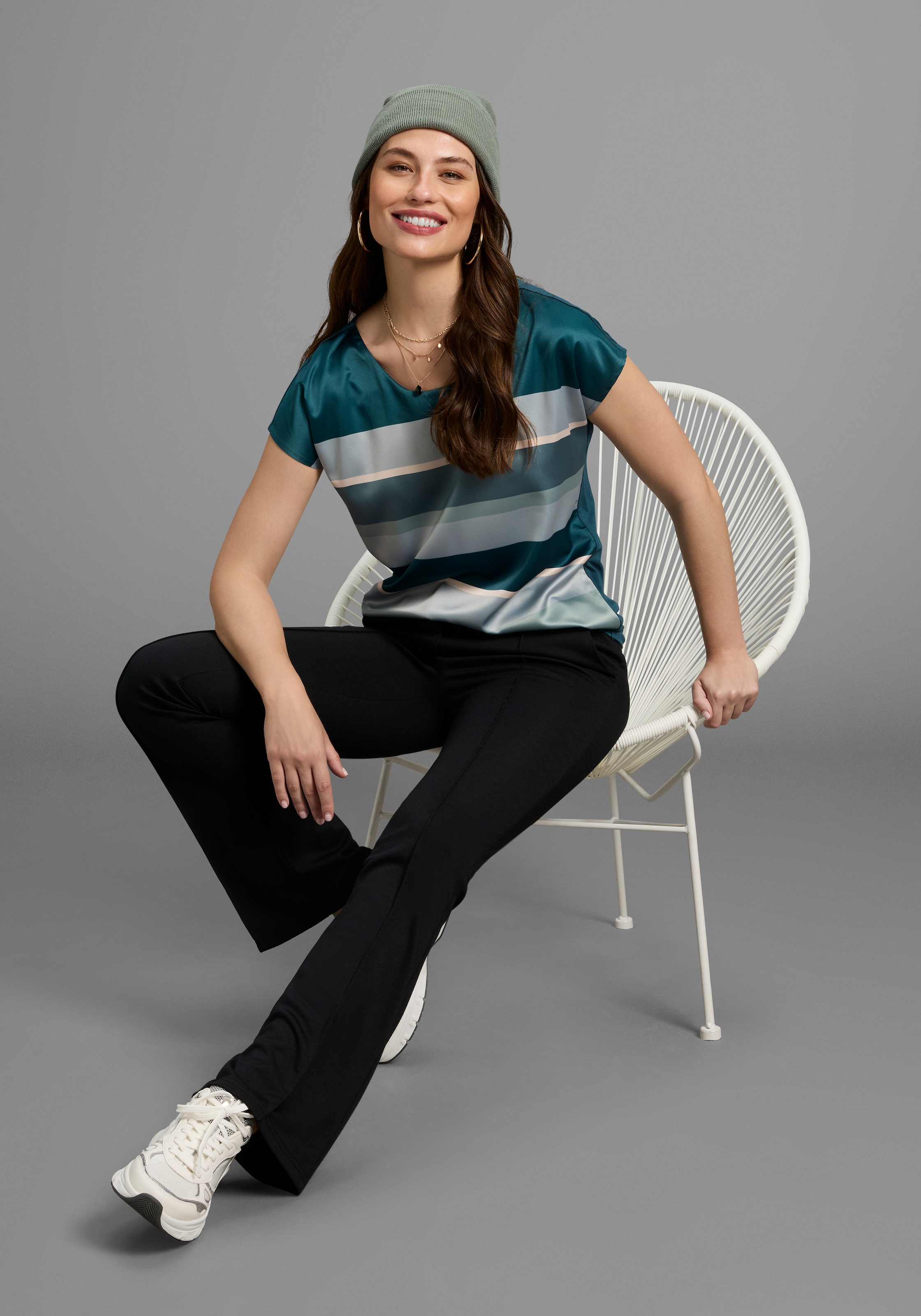 Laura Scott Shirtbluse, in modischem Streifen-Design - NEUE FARBEN
