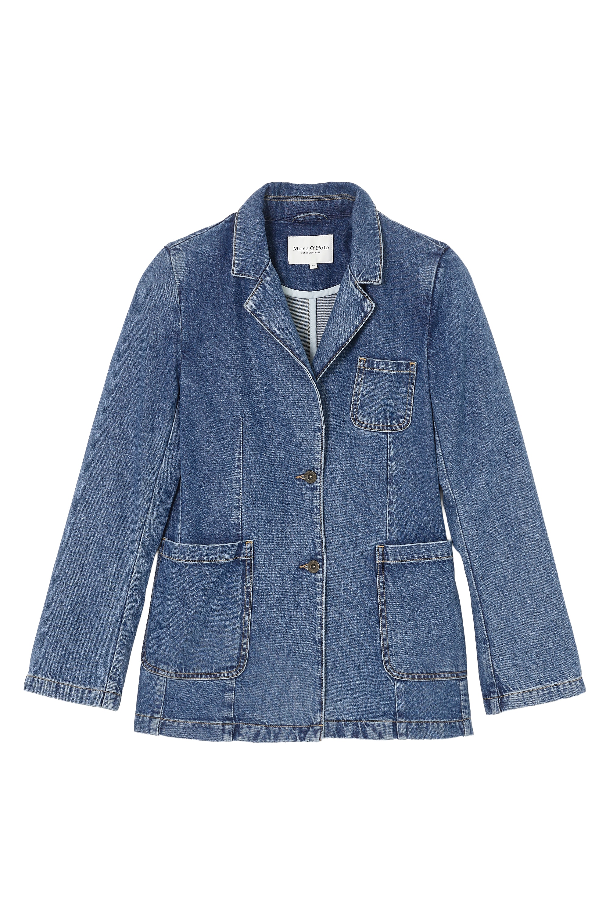 Marc O'Polo Jeansjacke »aus Lyocell-Baumwolle-Mix«, ohne Kapuze