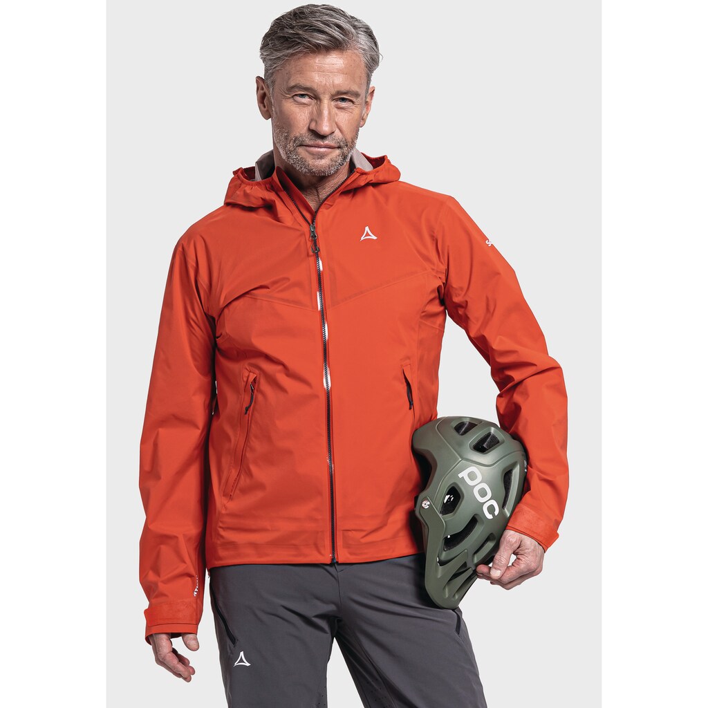 Schöffel Regenjacke »2.5L Jacket Karma Trail M«, mit Kapuze