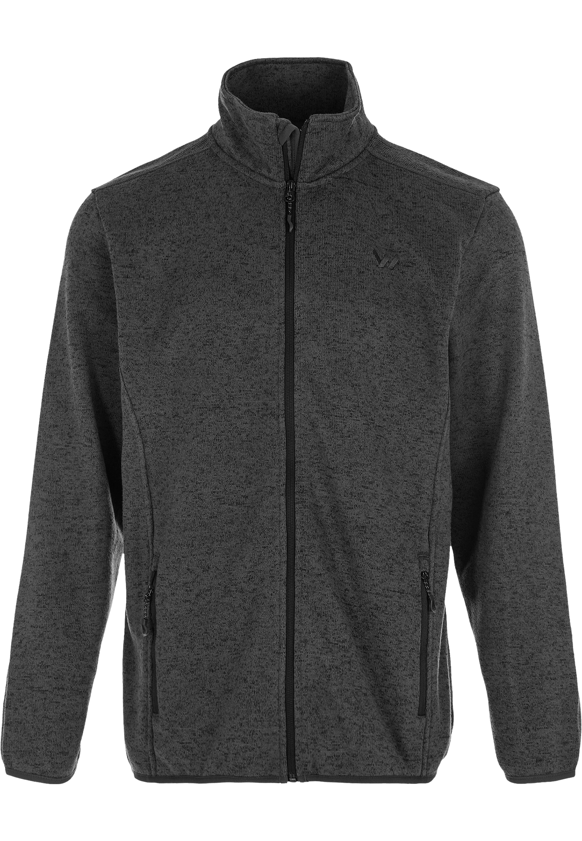 Fleecejacke »Pareman M«, im sportlichen Wollstrick-Look