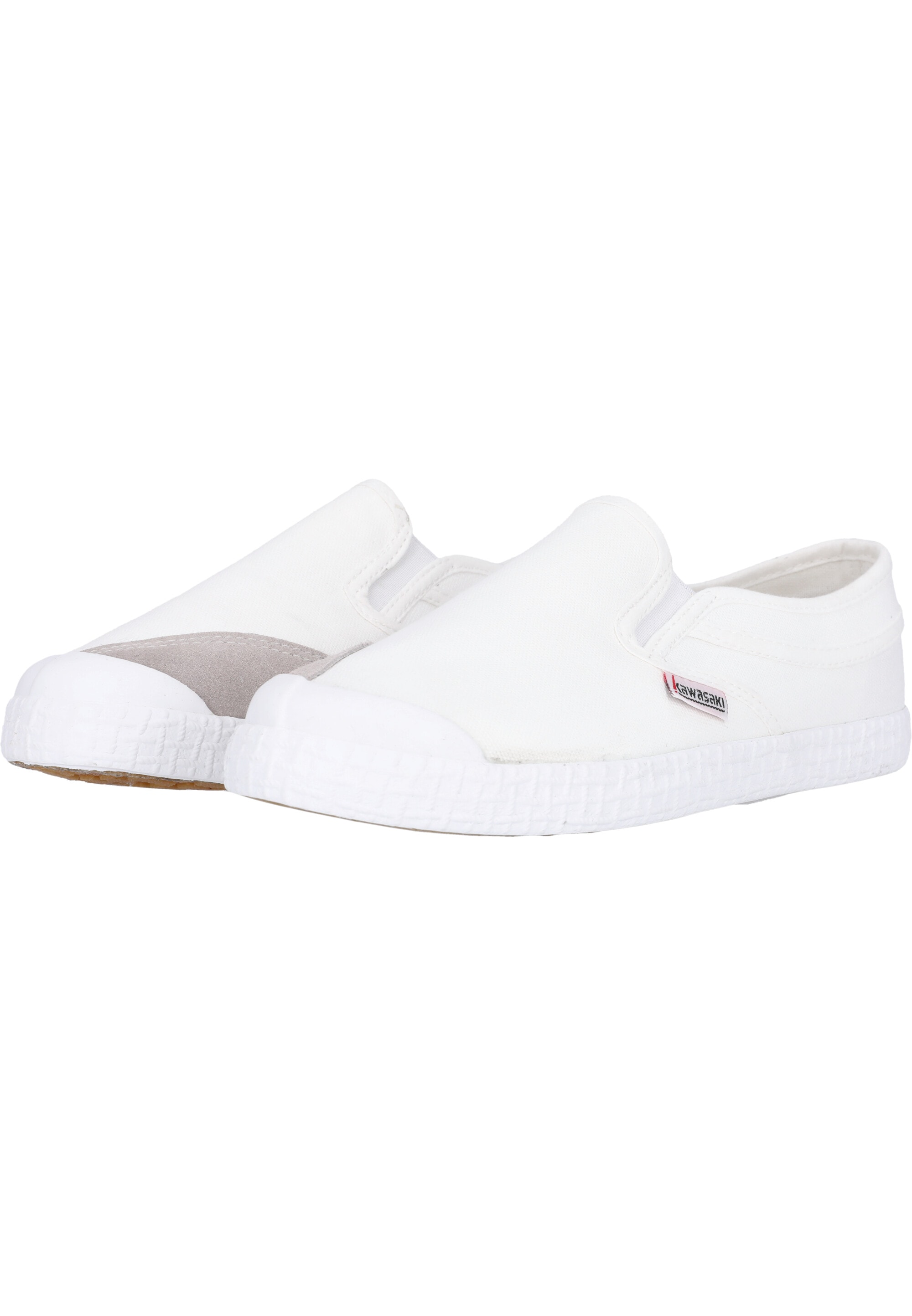 Kawasaki Sneaker »Slip On«, met elastische inzetstukken