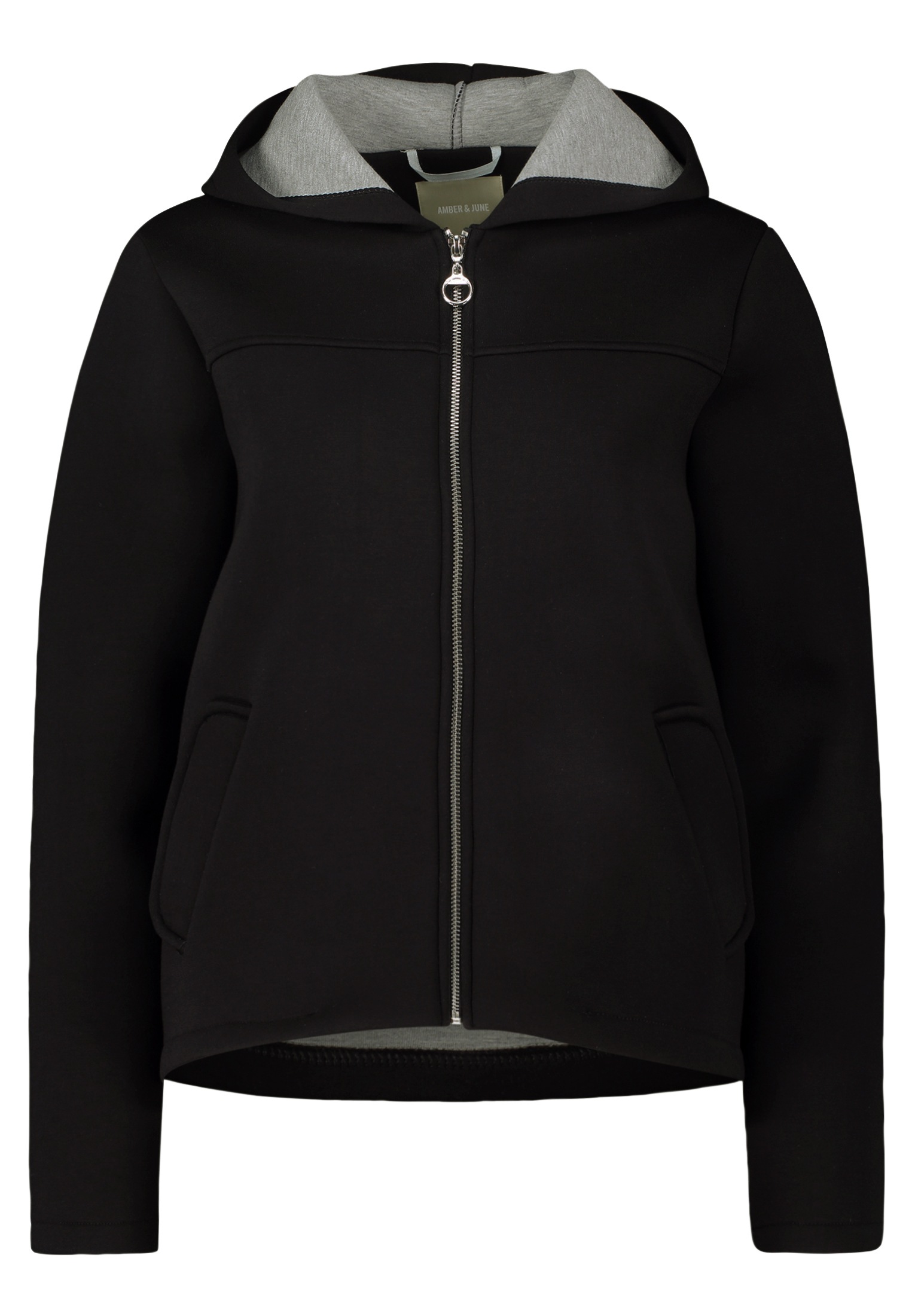 Amber & June Outdoorjacke »Amber & June Übergangsjacke mit Kapuze«, mit Kapuze