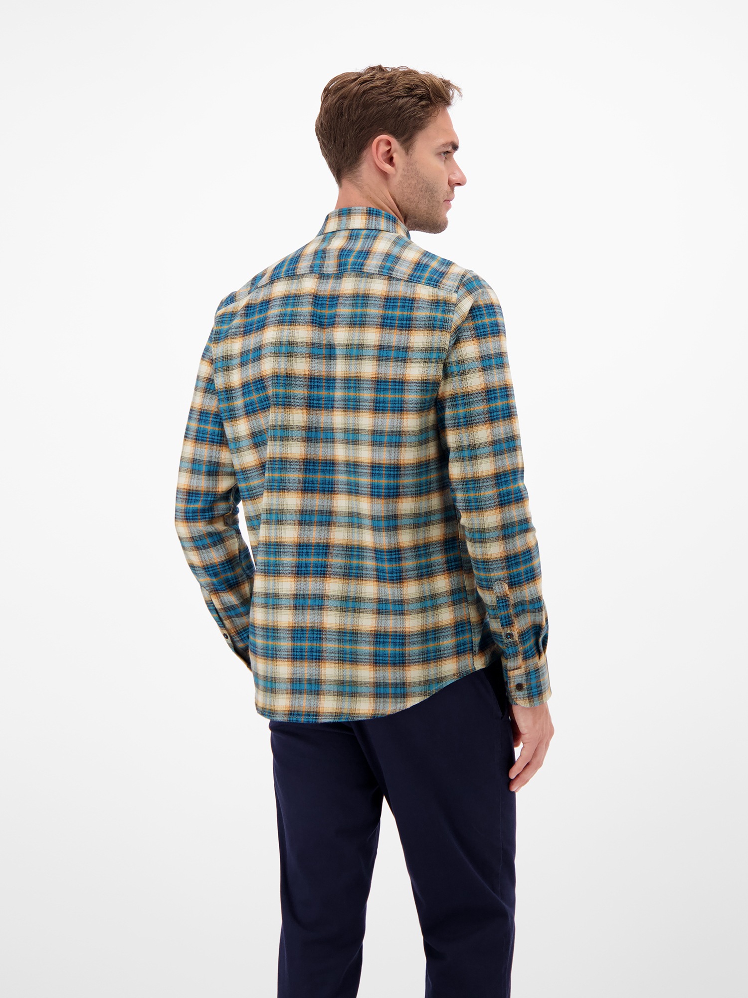 LERROS Karohemd "LERROS Casual Flanellhemd - weicher Twill, starker Style" günstig online kaufen