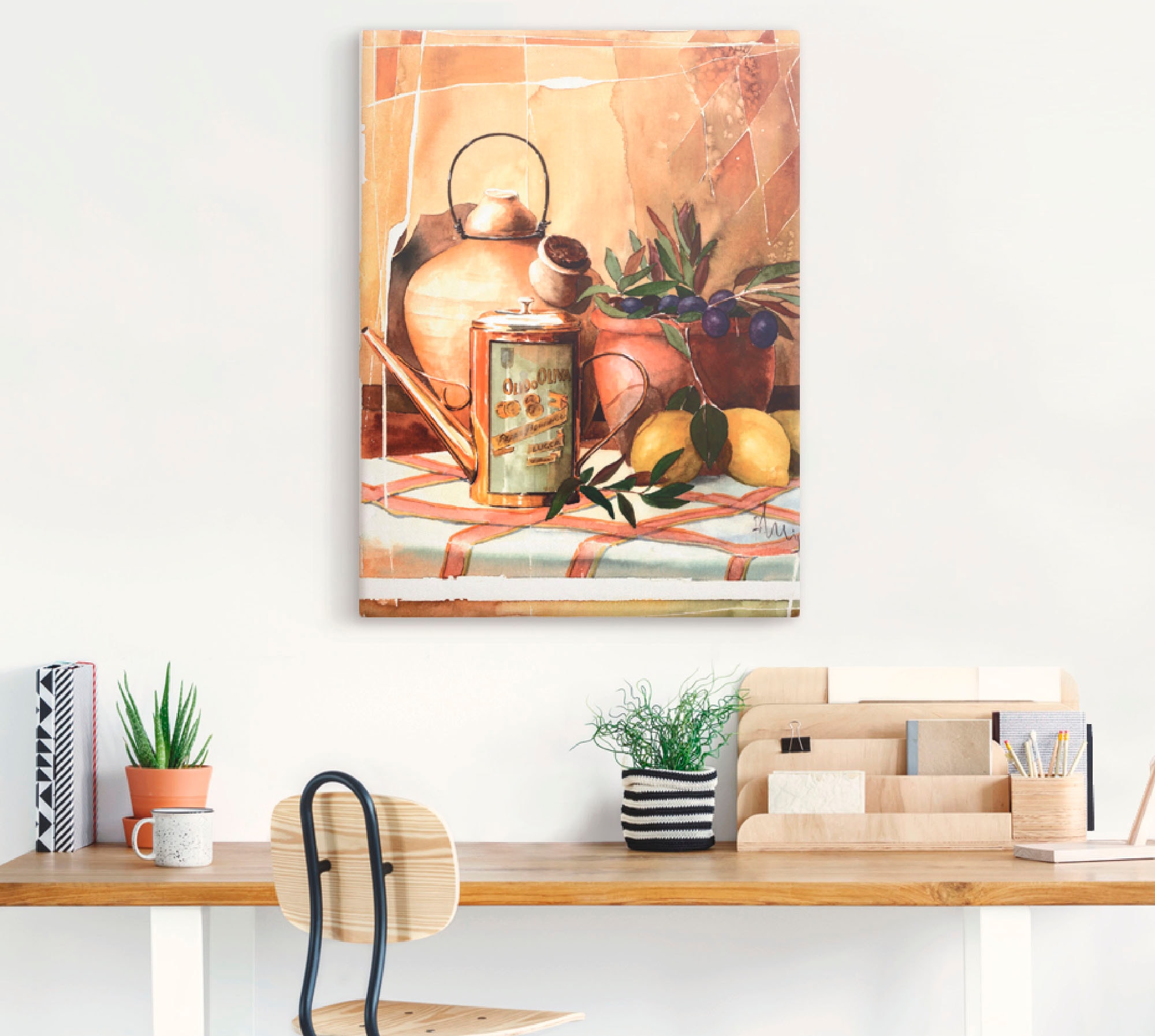 Artland Wandbild »Olivenöl«, BAUR St.), | Leinwandbild, versch. bestellen (1 Wandaufkleber Arrangements, als Größen Poster oder in