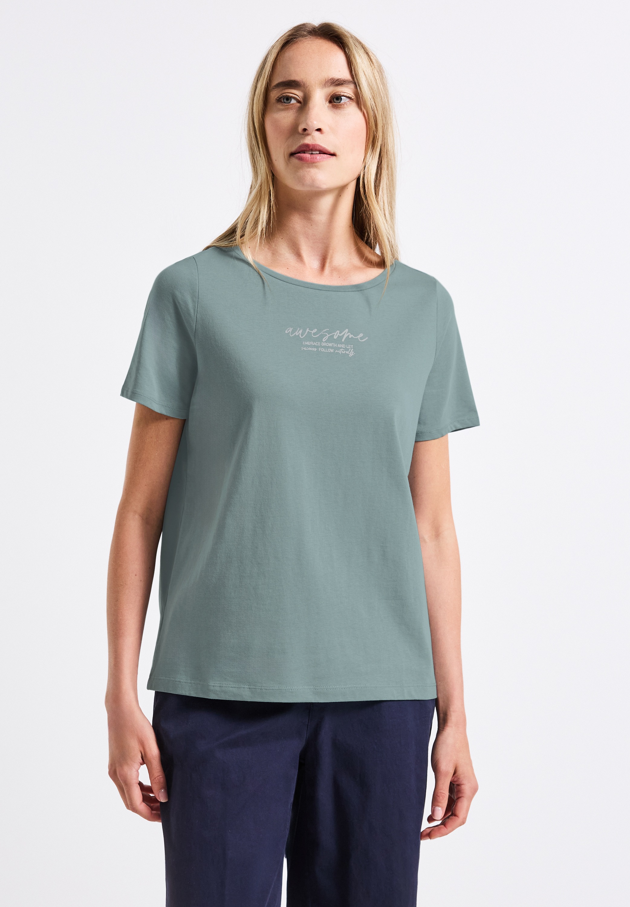 STREET ONE T-Shirt, aus reiner Baumwolle günstig online kaufen