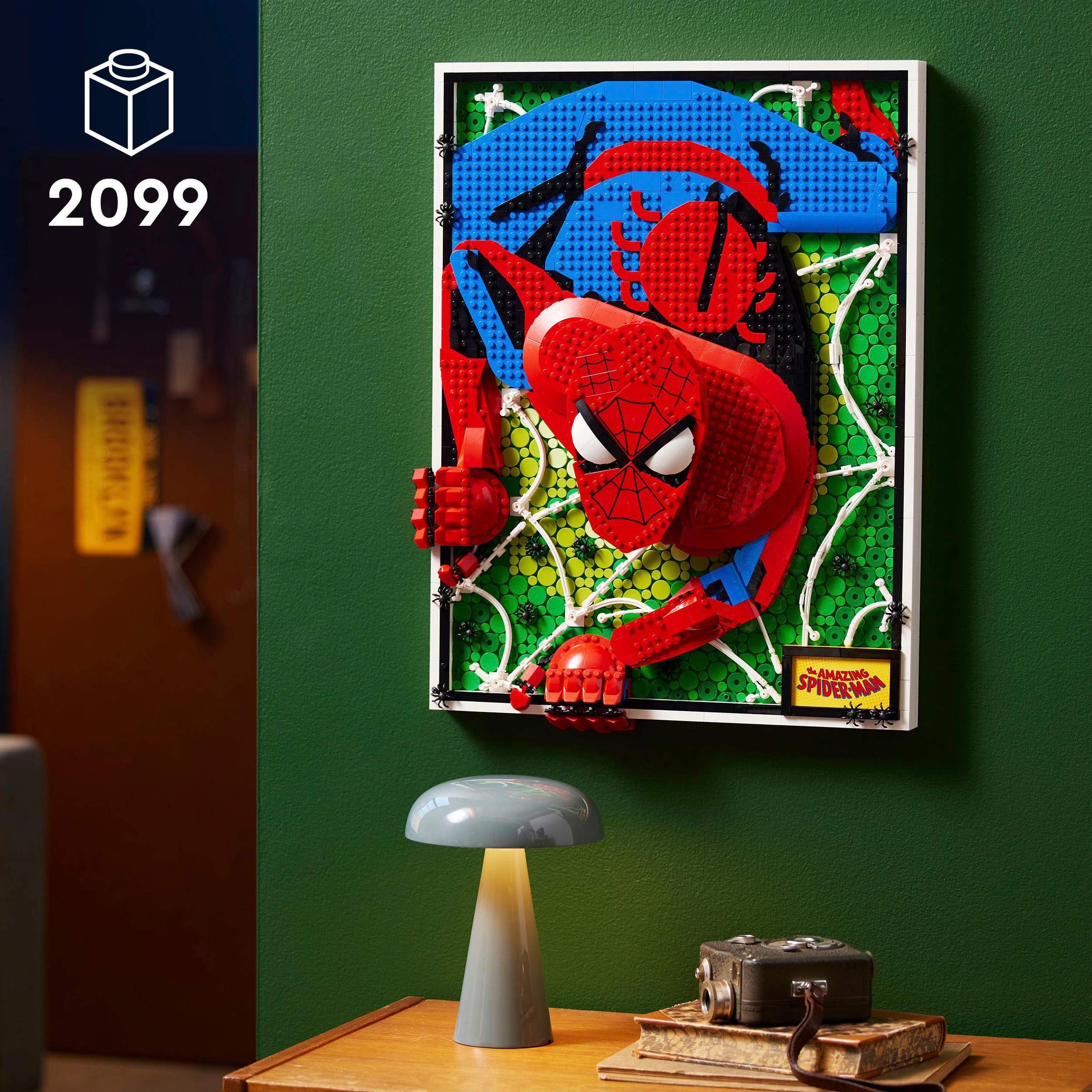 LEGO® Konstruktionsspielsteine »The Amazing Spider-Man (31209), LEGO® ART«, (2099 St.), Made in Europe