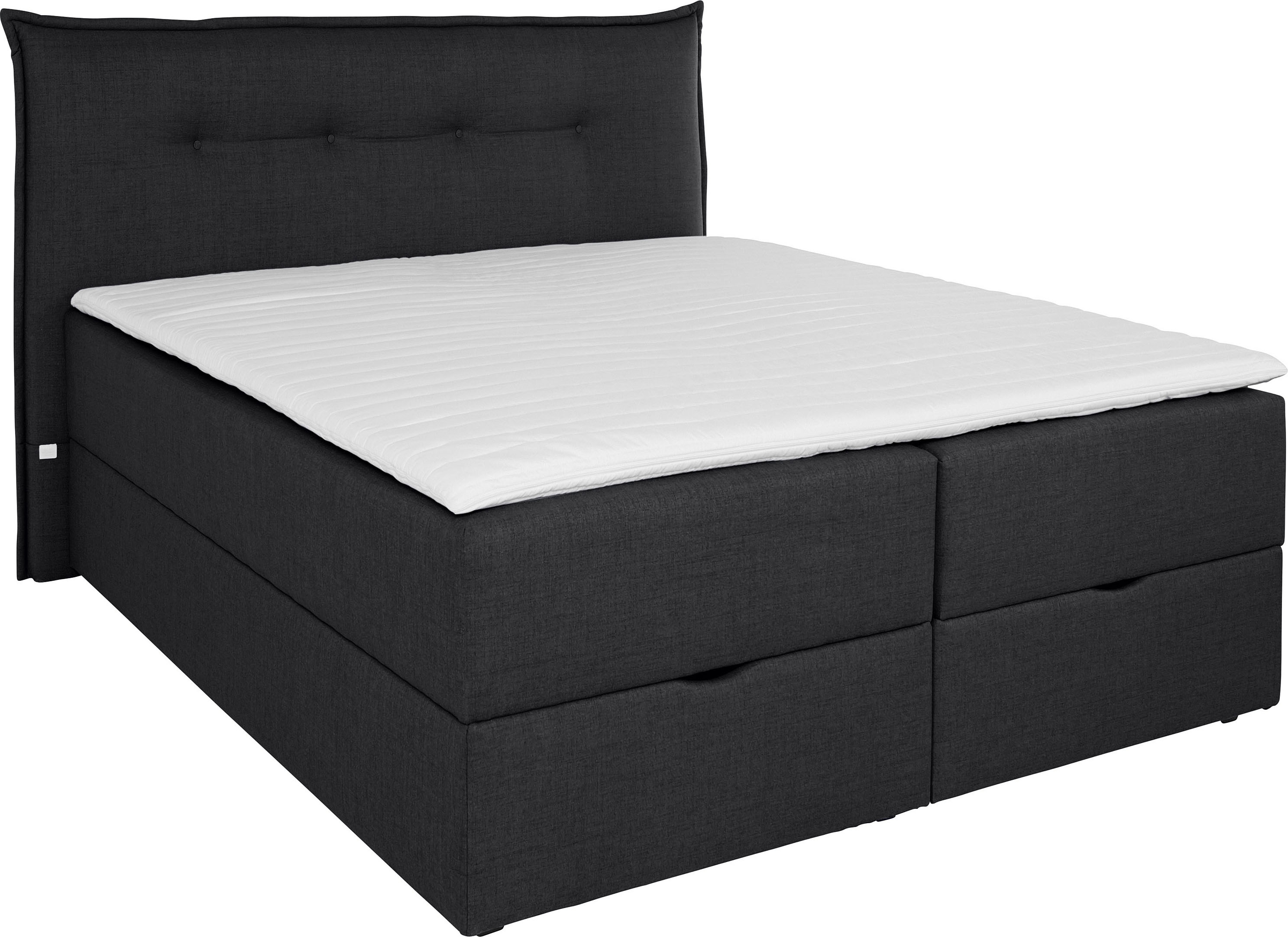 Thumbnail - Home affaire Boxbett "Kederleicht" inklusive Bettkasten & Topper, in 4 Breiten und 2 Härtegraden