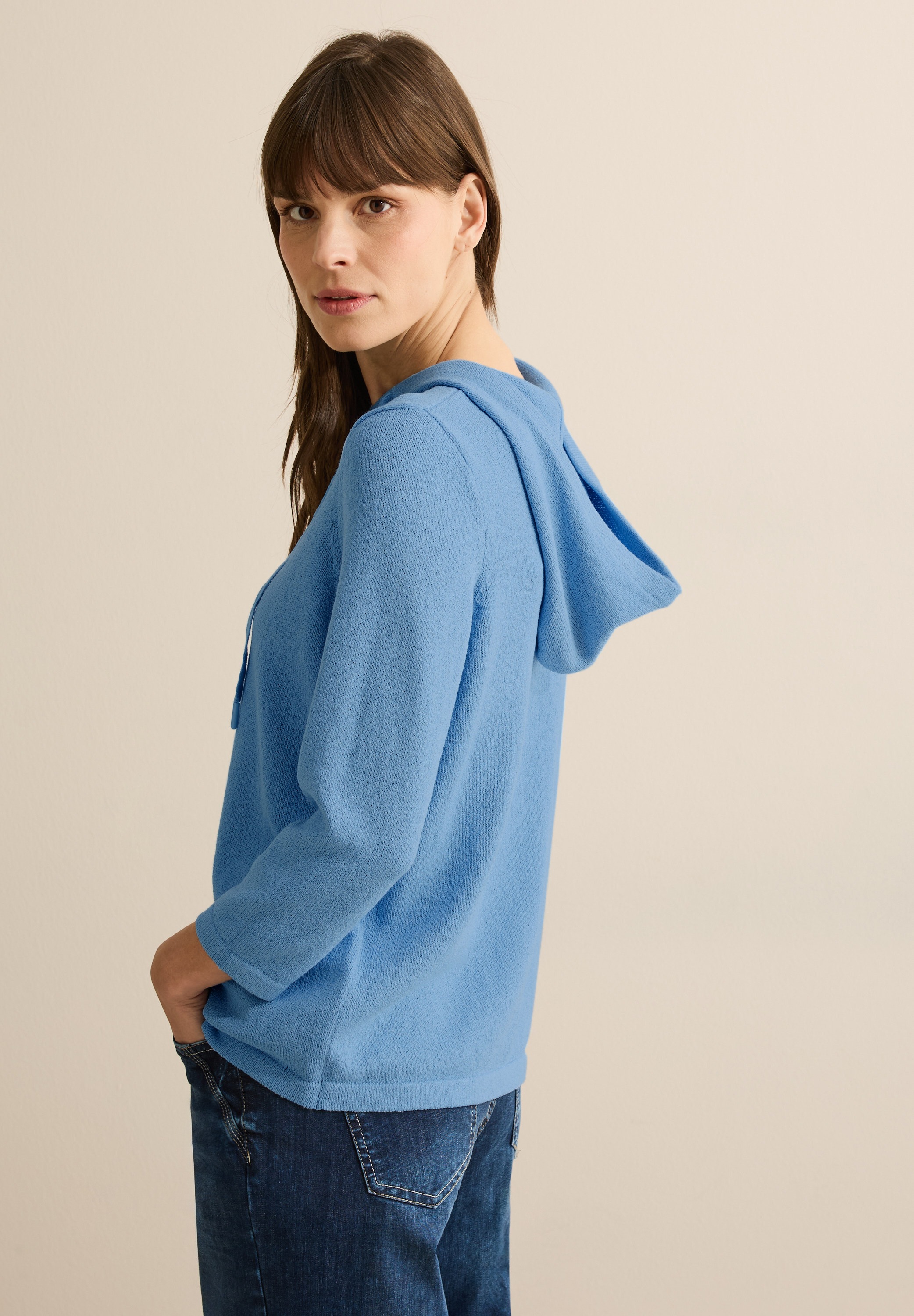 Cecil Strickpullover, mit 3/4 Ärmeln