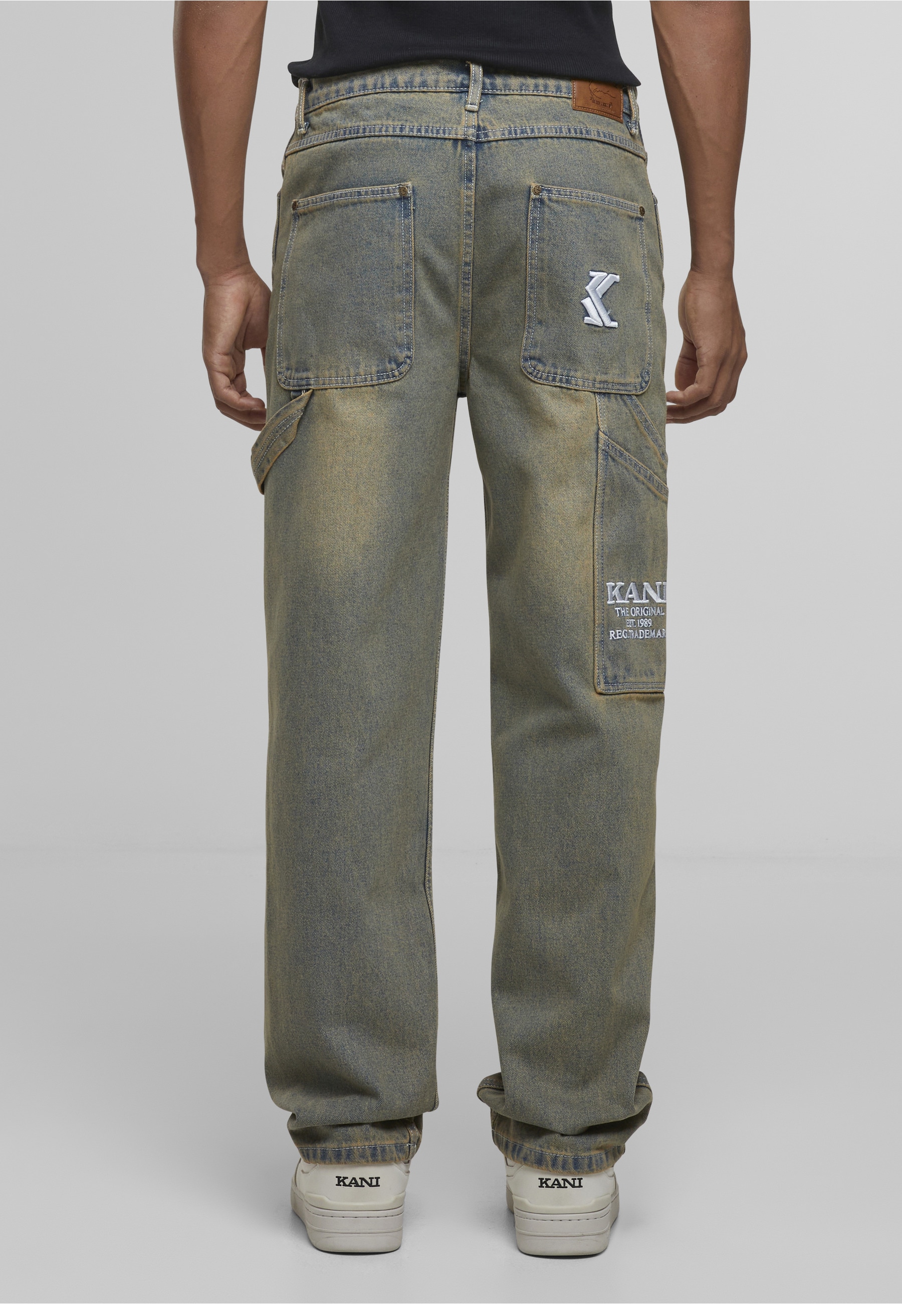 Karl Kani Bequeme Jeans »Karl Kani Herren KK OG Baggy Workwear Denim« 1 Stk.