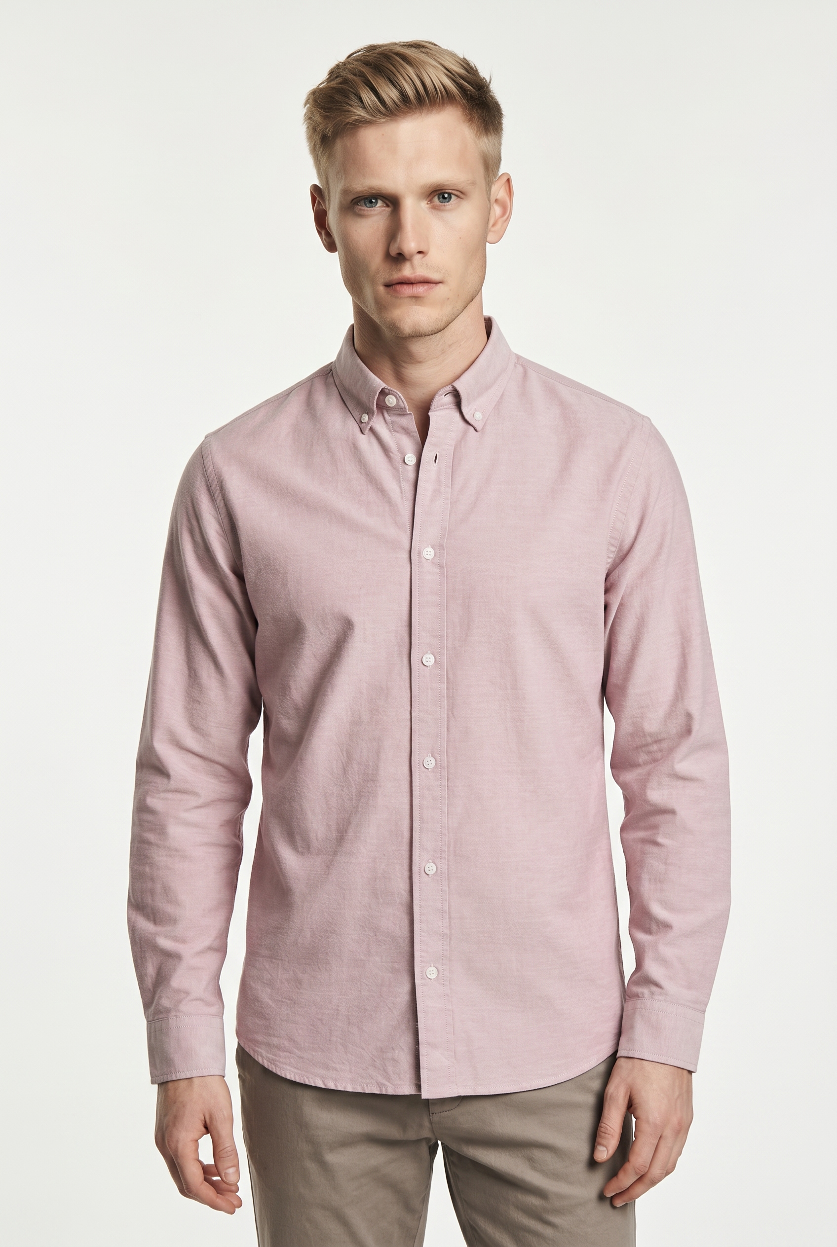 Jack & Jones "JPRBLUHARVEY OXFORD L/S SHIRT SN" Baumwolle, regular fit