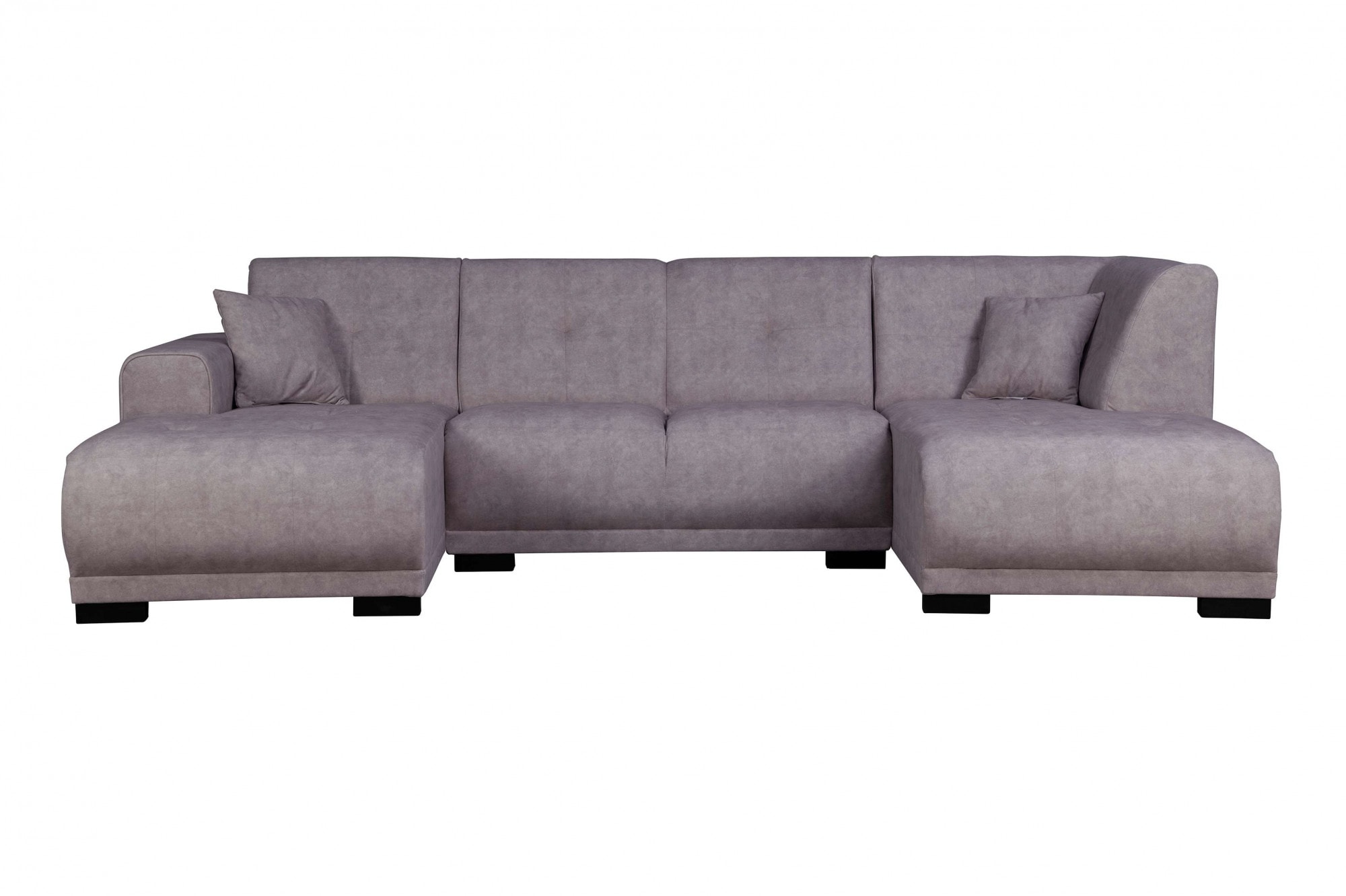 Home affaire Wohnlandschaft "Langeland U-Form" incl. 2 Zierkissen, Recamier günstig online kaufen