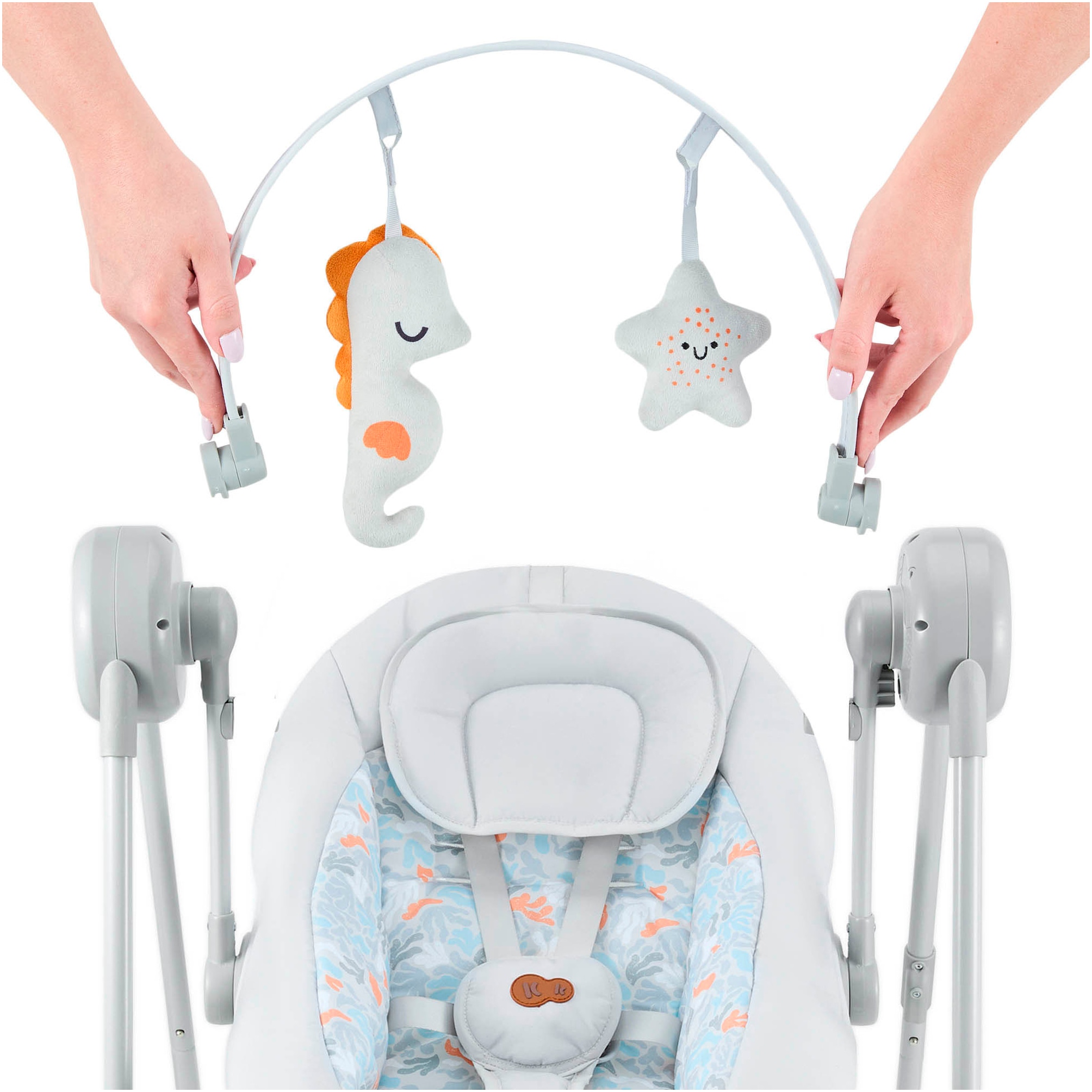 Kinderkraft Babywippe »Swingee«, mit Soundeffekt