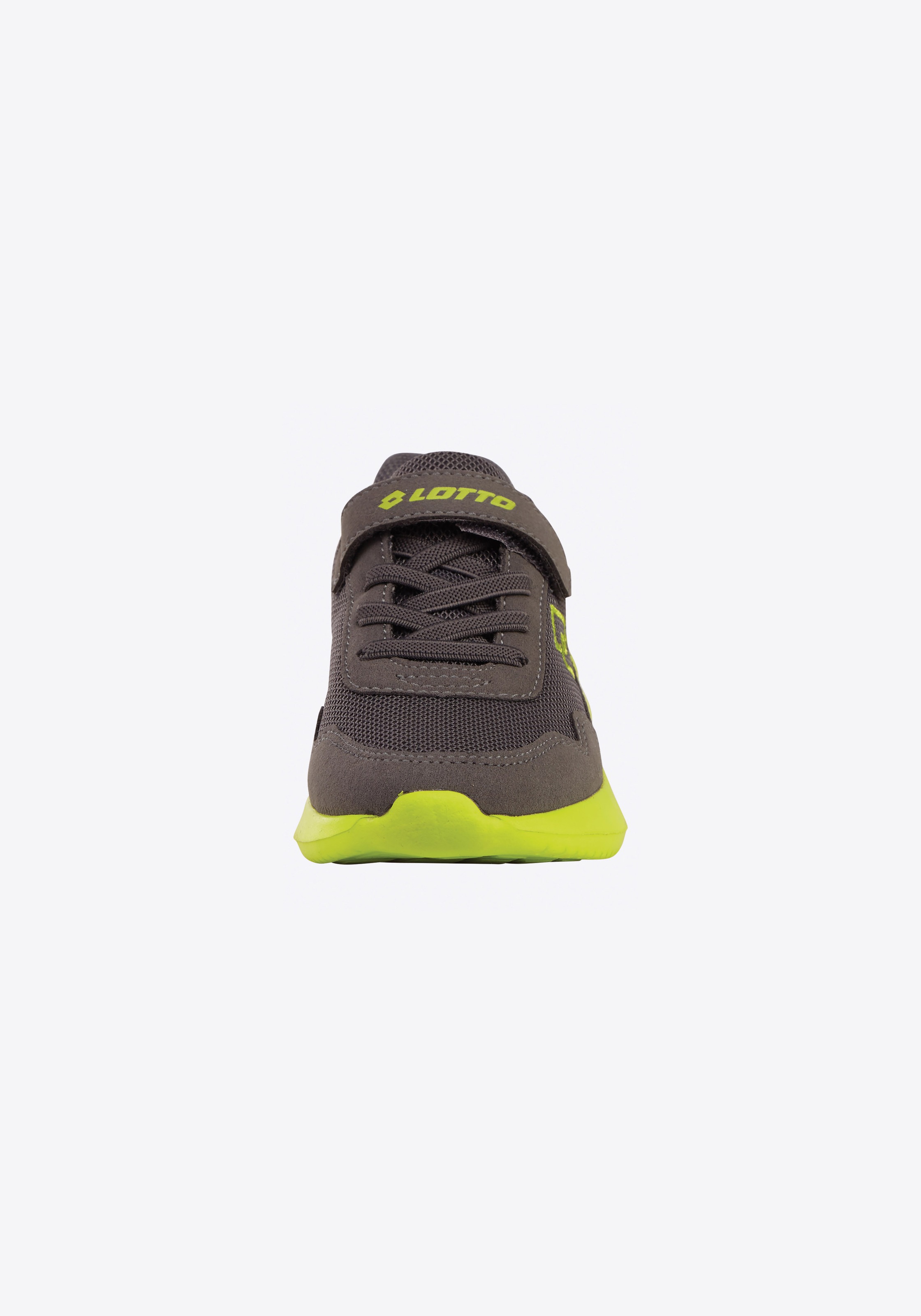 Sneaker LOTTO, Mädchen, Gr. 30, grau (grau, lime), Synthetik, Textil, Schuhe Sneaker, - in kinderfußgerechter Passform 3