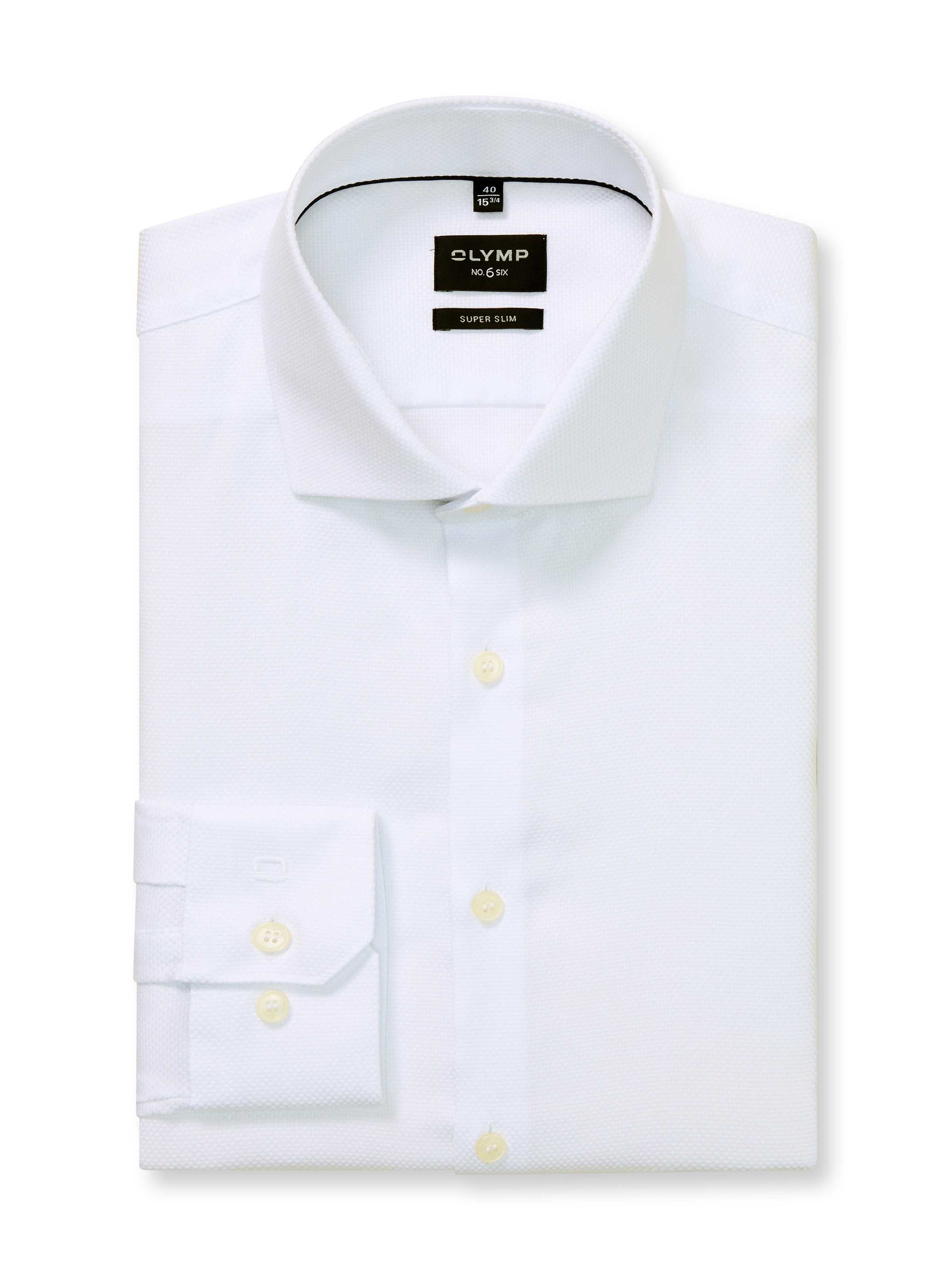 OLYMP Langarmhemd "No 6 six", Royal Kentkragen, Businesshemd, super slim fi günstig online kaufen