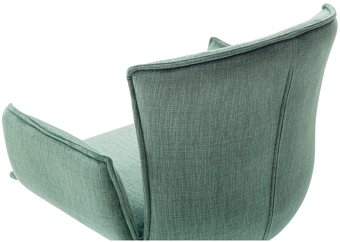 MCA furniture 4-Fußstuhl »NALON Esszimmerstuhl (2er Set) - Stuhl«, (Set), 2 St., Veloursstoff, 360° drehbar, Schwingfunktion, Metall, Veloursoptik, belastbar 120 kg
