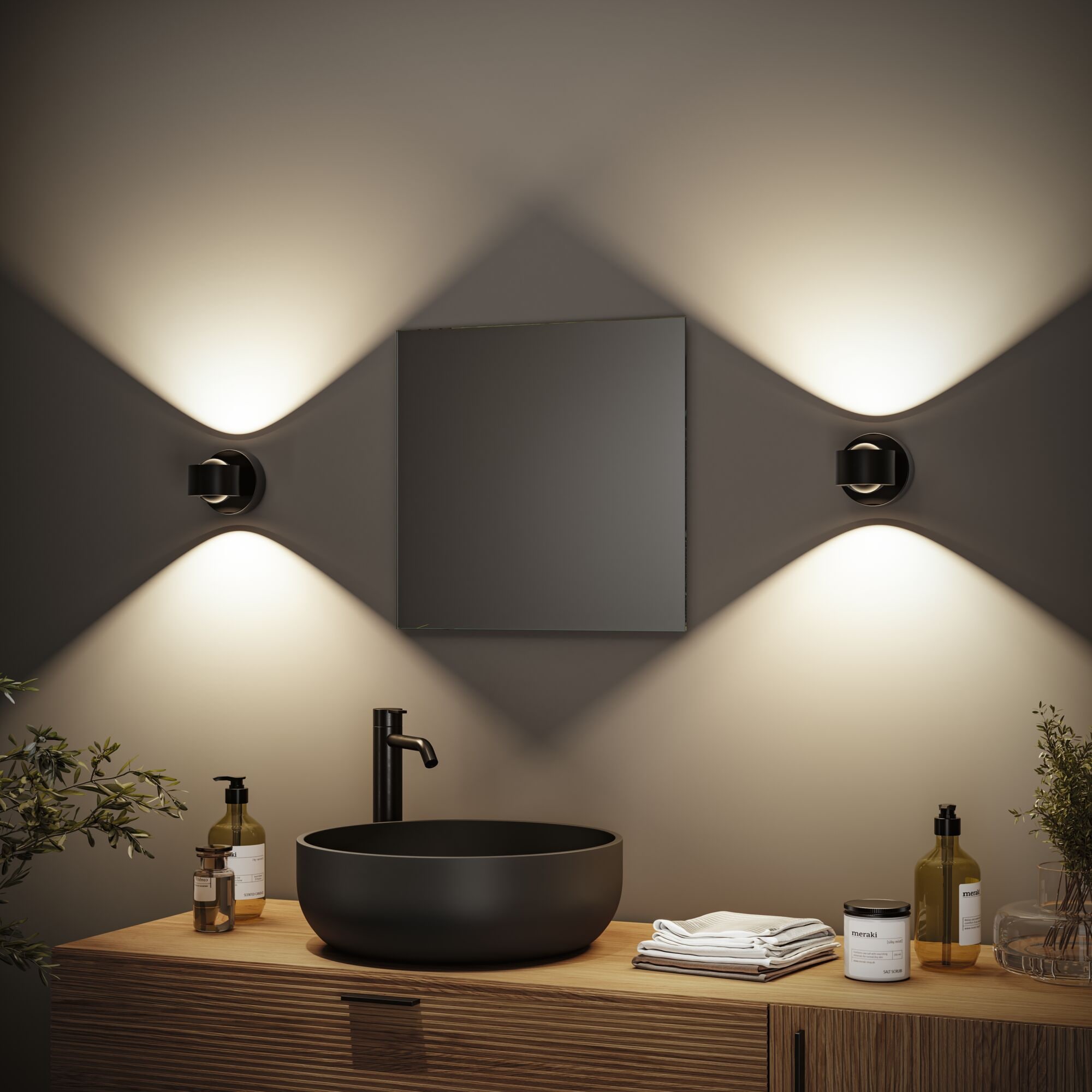 Paulmann LED Wandleuchte »Zorik dim 2,2W« LED-Modul 2 Stk. Dimmbar