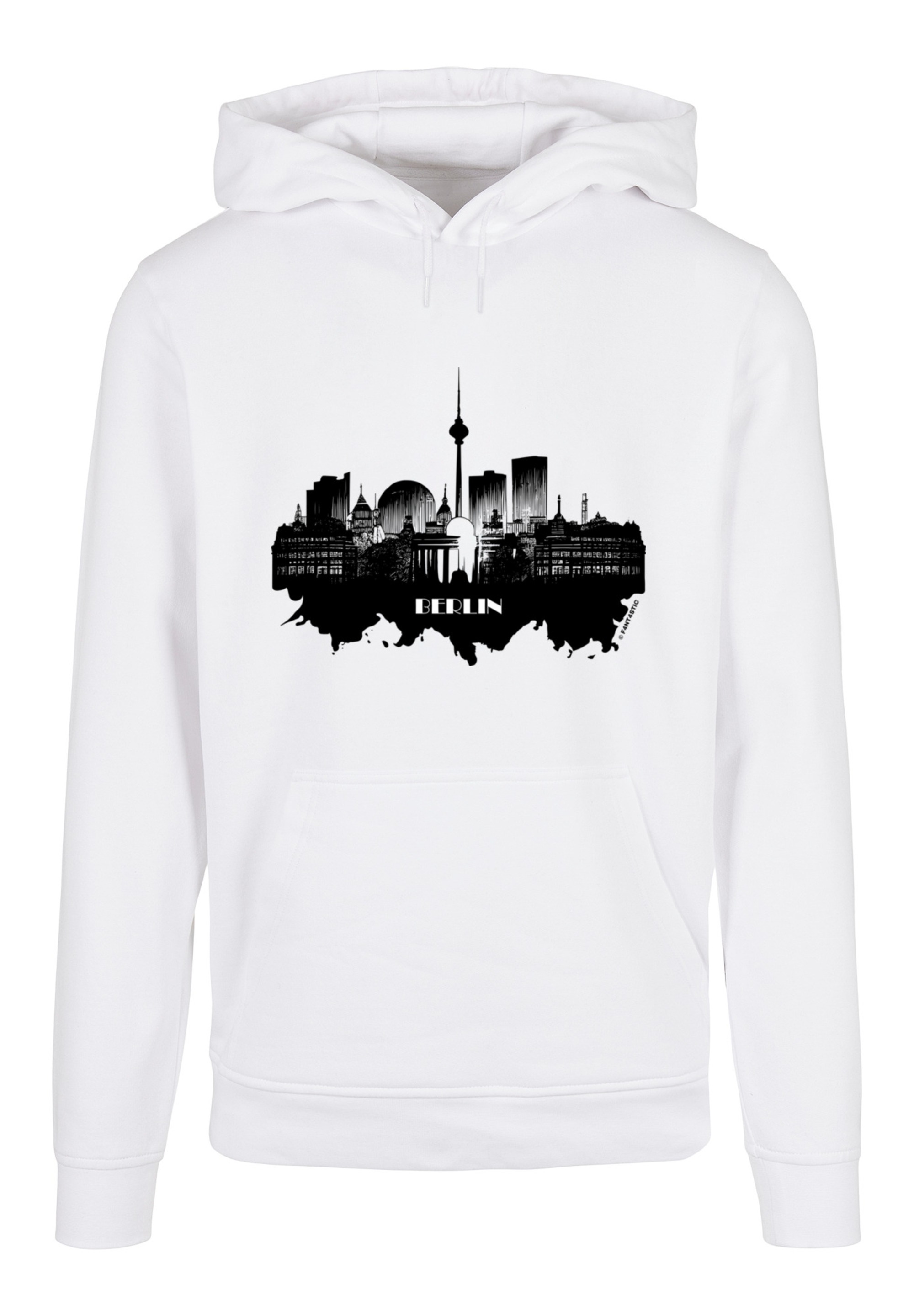 F4NT4STIC Kapuzenpullover »Cities Collection - Berlin skyline«, Print