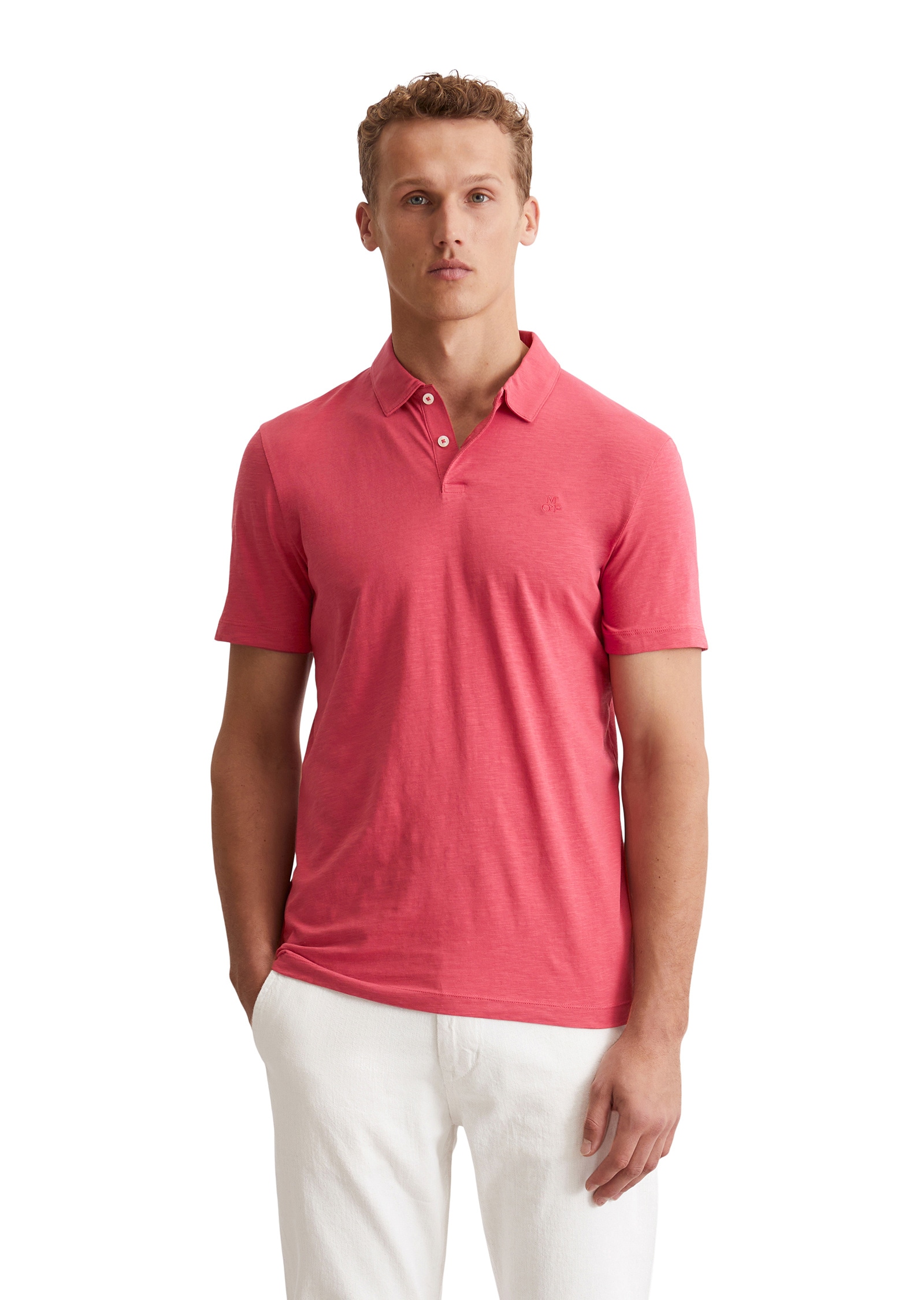 Marc OPolo Poloshirt "in softer Slub-Jersey-Qualität" günstig online kaufen