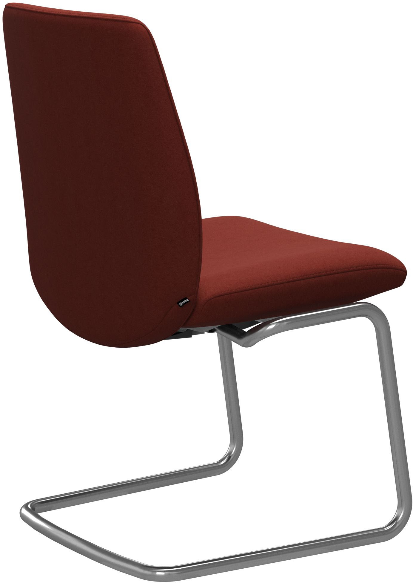 Stressless® Polsterstuhl »Laurel«, Microfaser DINAMICA, Low Back, Größe L, mit Beinen aus Stahl in Schwarz matt