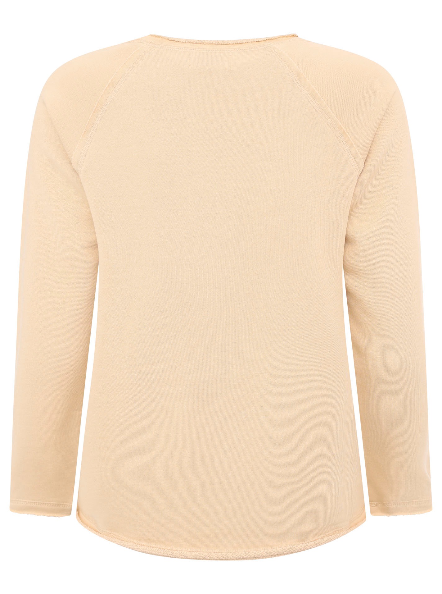 Zwillingsherz Sweatshirt »"Wild Side Of Life"«, mit Used-Look Kanten und farbiger Stickerei