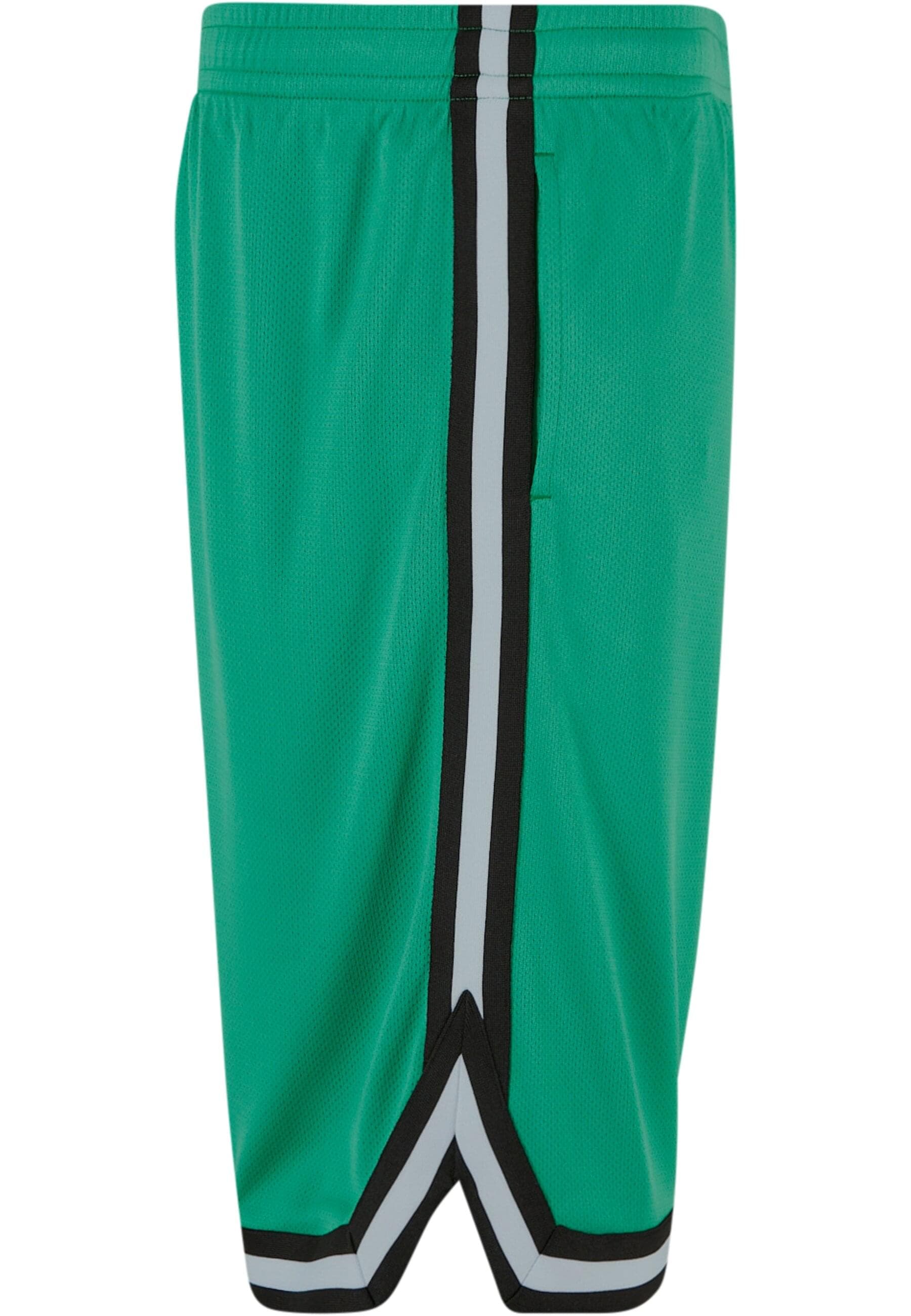 URBAN CLASSICS Stoffhose »Urban Classics Herren Stripes Mesh Shorts«, (1 tlg.)