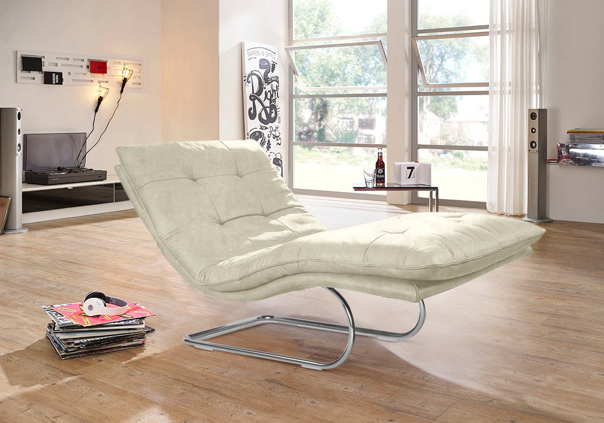 W.SCHILLIG Relaxliege "daily dreams", in Waffelkissen-Optik, wahlweise mit günstig online kaufen