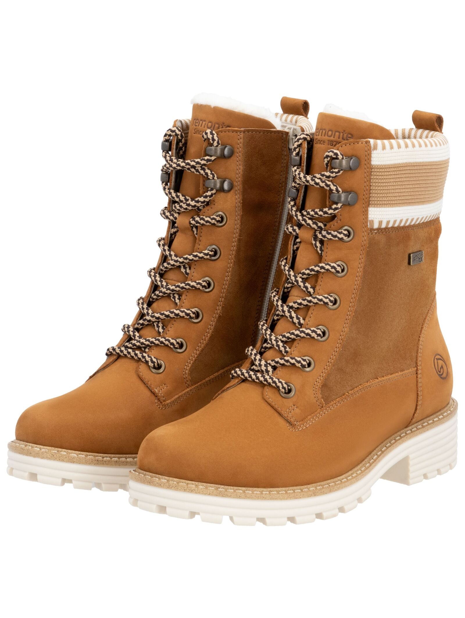 Remonte Schnürstiefelette »Remonte Stiefelette Veloursleder«