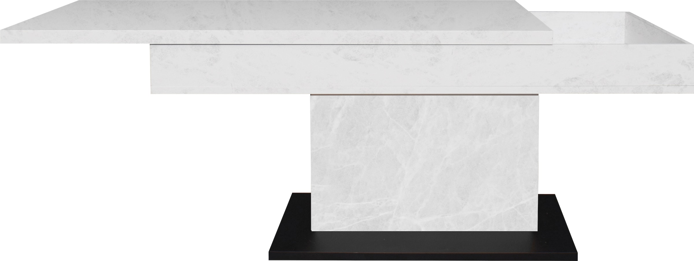 Mäusbacher Couchtisch »Lift Couchtisch«, höhenverstellbar 58-77cm,Tischplatte aufziehbar, Staufach, 110cm breit