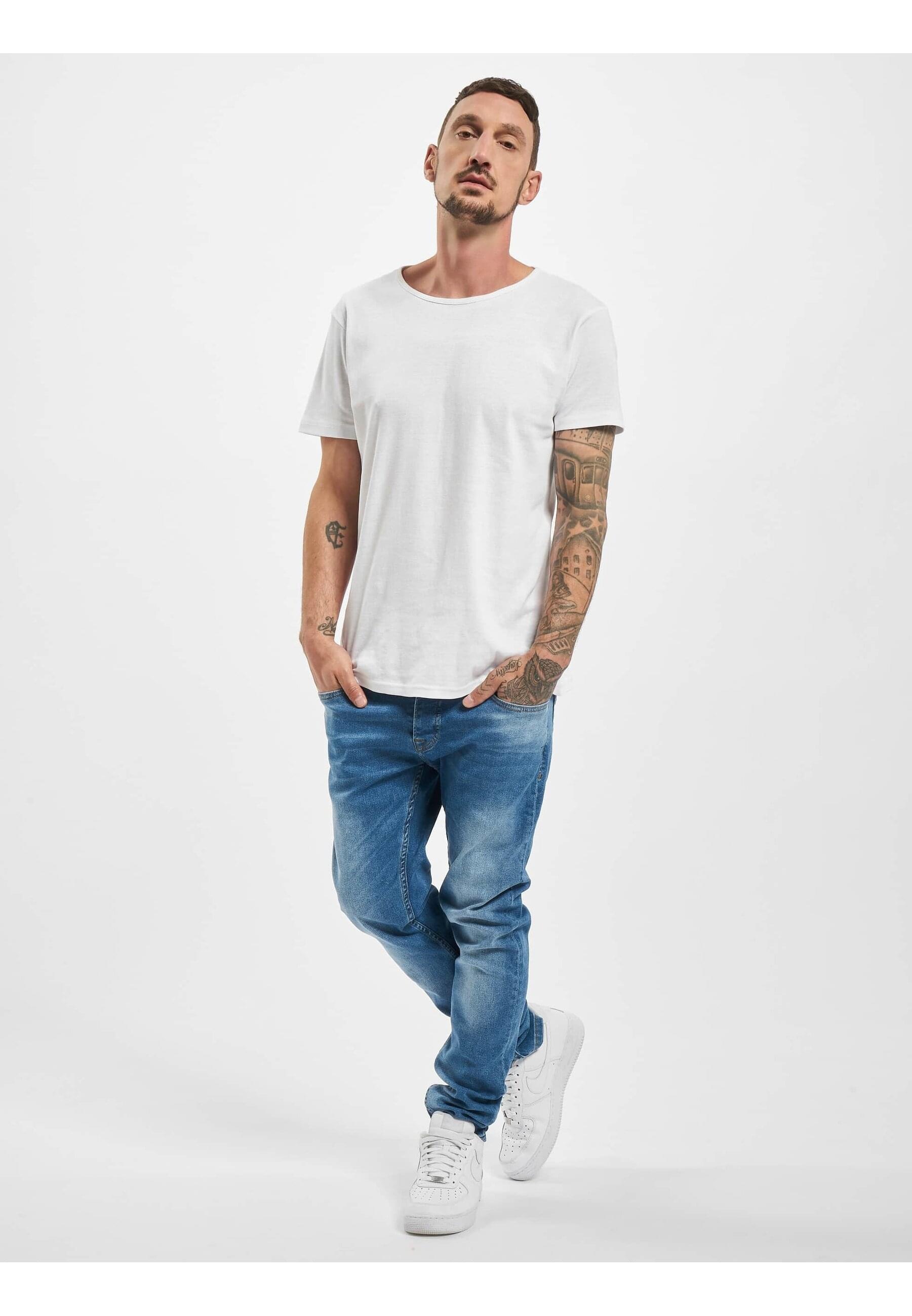 DEF Bequeme Jeans »DEF Herren Hines Slim Fit Jeans Mid«, (1 tlg.)