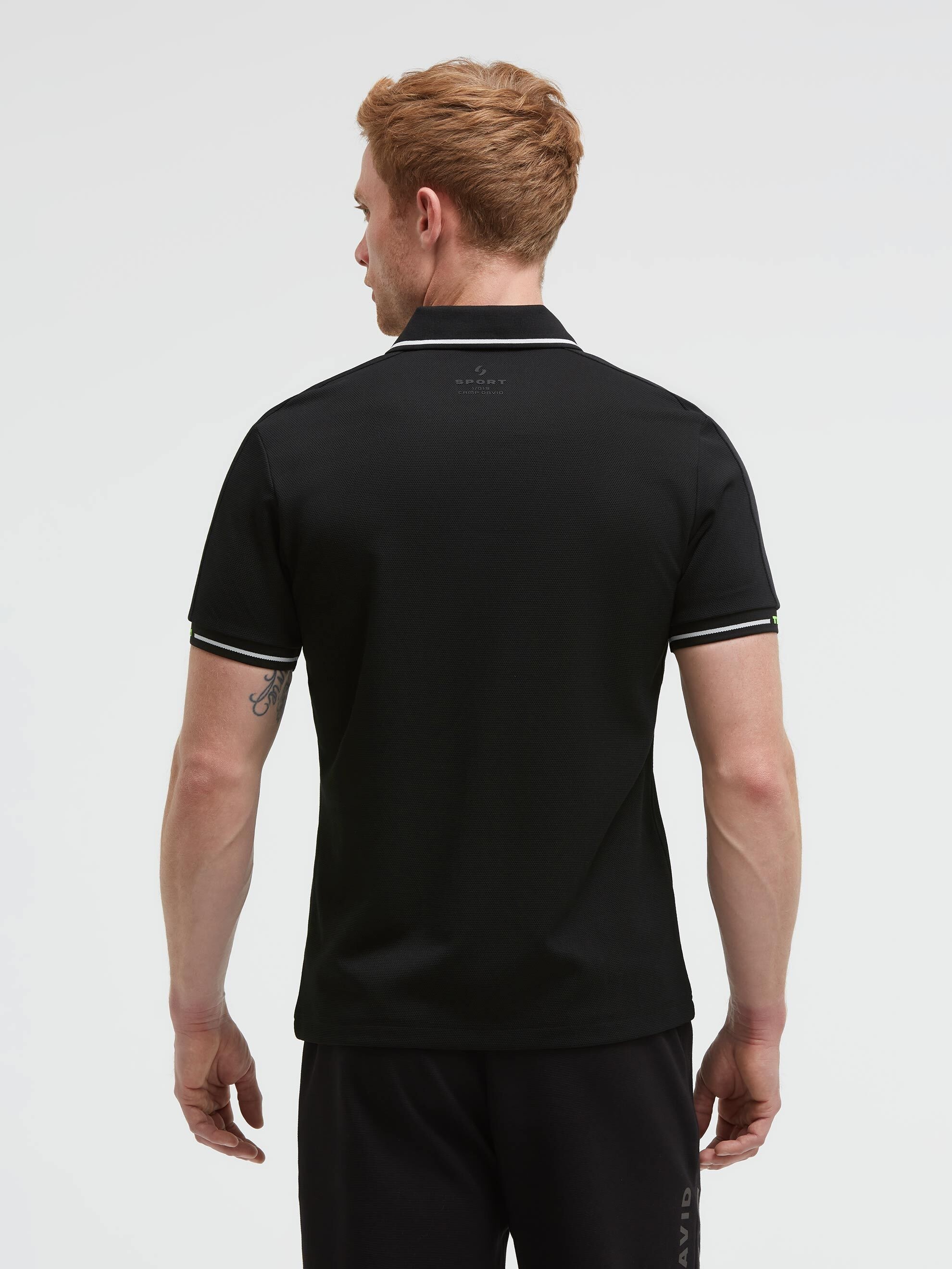 CAMP DAVID Poloshirt mit Print