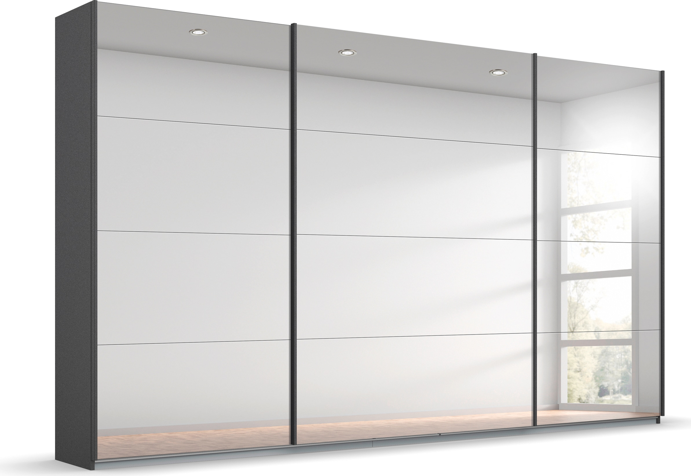 OTTO home Kleiderschrank "Mehrzweckschrank Aktenschrank Möbel Mietswohnung Schlafzimmer OTELI" 3 Ausstattungen BASIC/CLASSIC/PREMIUM (inkl. SOFT-CLOSE-FUNKTION), Breiten 203/271/315/360 cm Höhen 210/229 cm MADE IN GERMANY