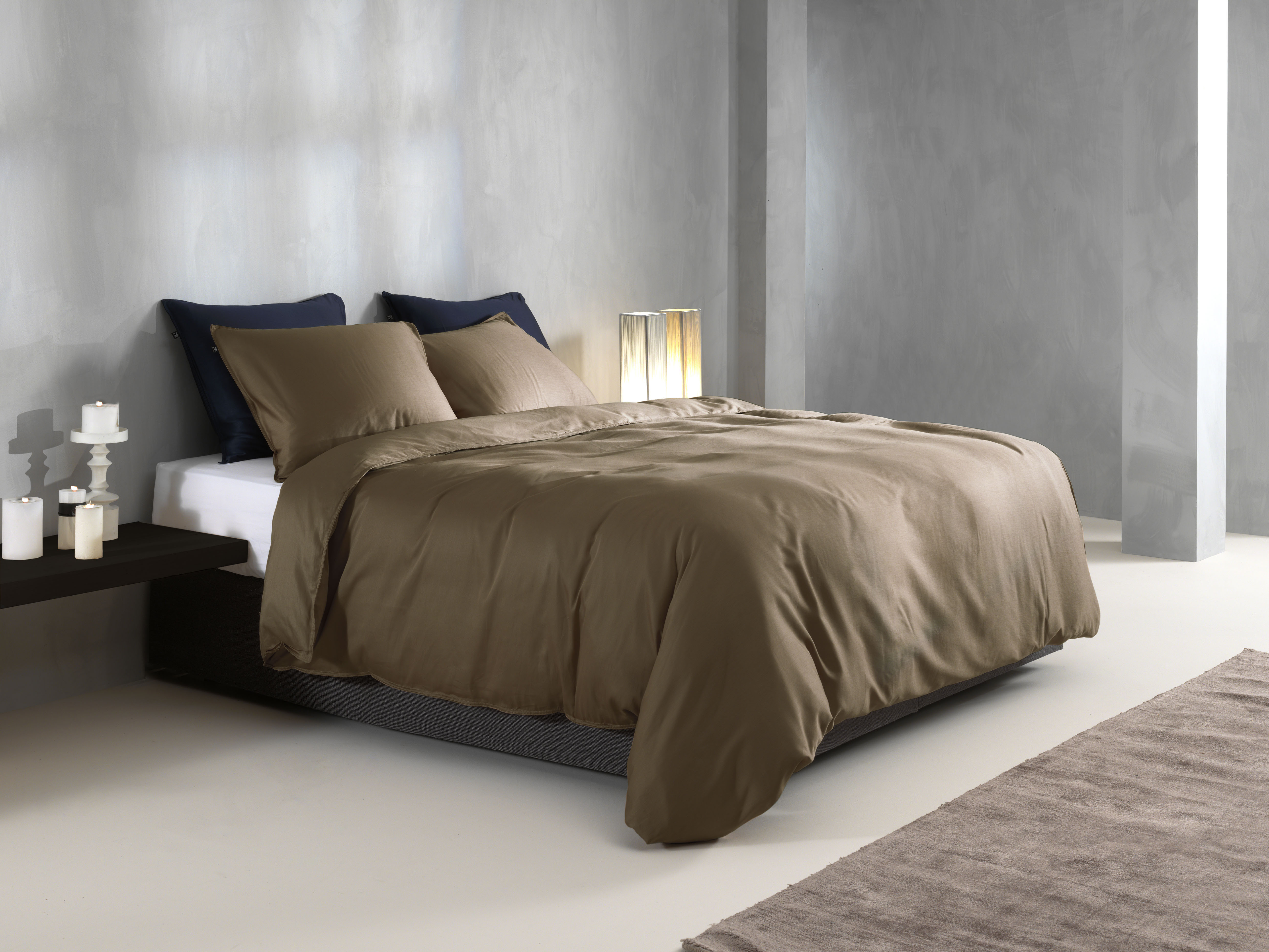 ZO HOME "Zohome Baumwolle Mako-Satin Bettwäsche Satinado" 1 Stk. Bettwäsche aus 100% Baumwolle, hochwertige Mako-Satin, ab 135x200 cm.