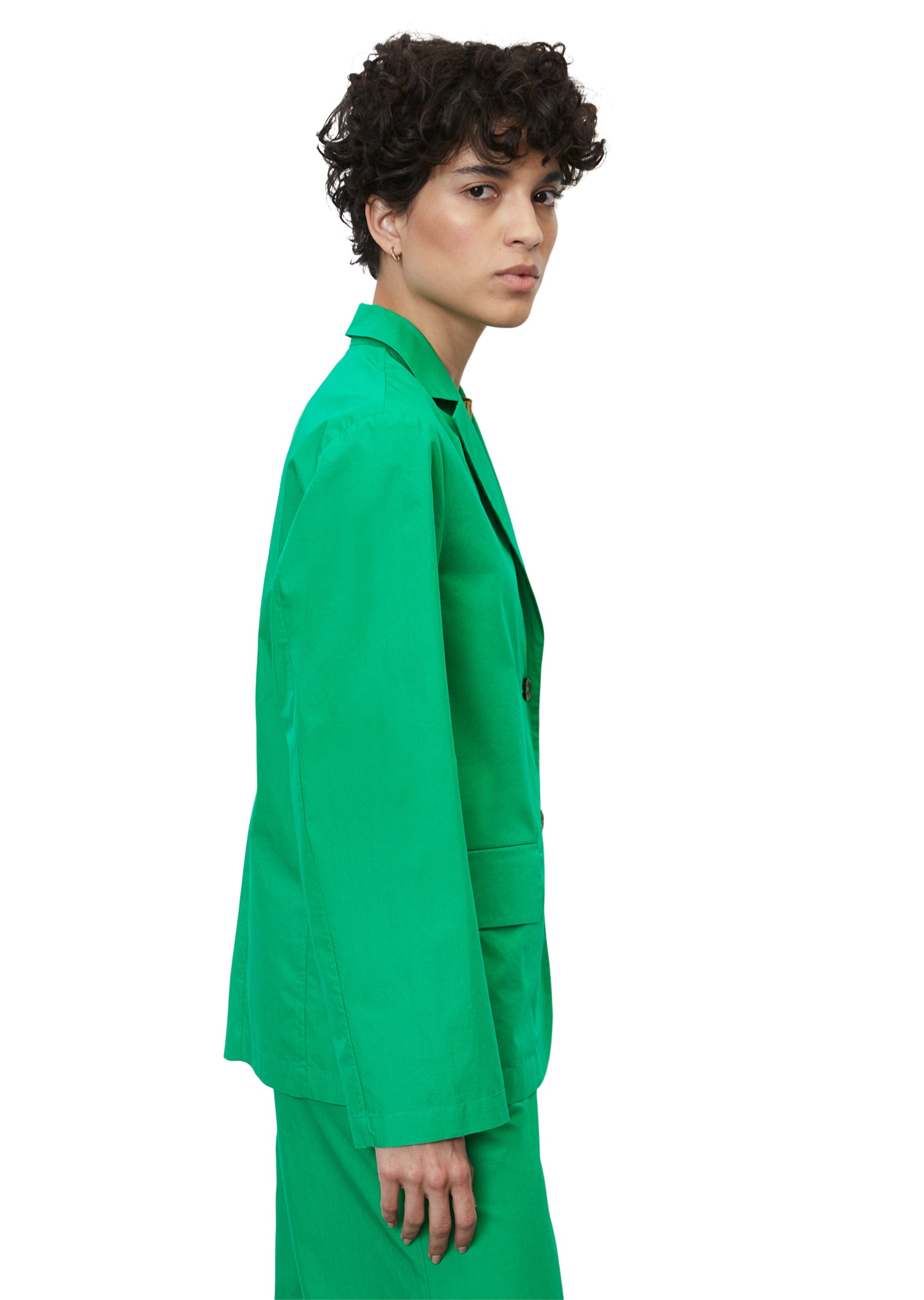 Marc O'Polo Longblazer »aus leichter Baumwolle-Popeline«